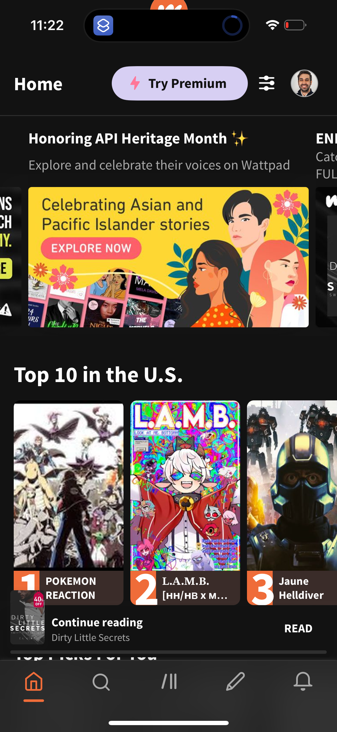 wattpad app screenshot 122