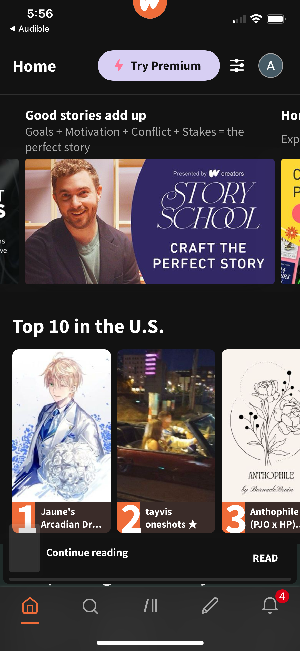 wattpad app screenshot 117