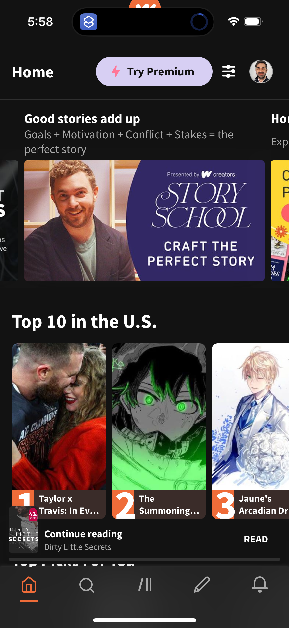 wattpad app screenshot 116