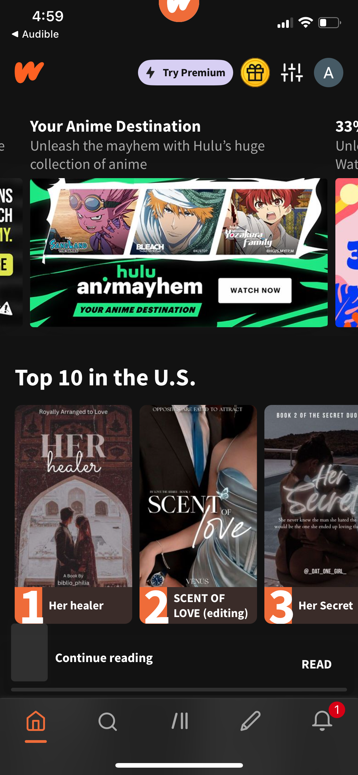 wattpad app screenshot 83