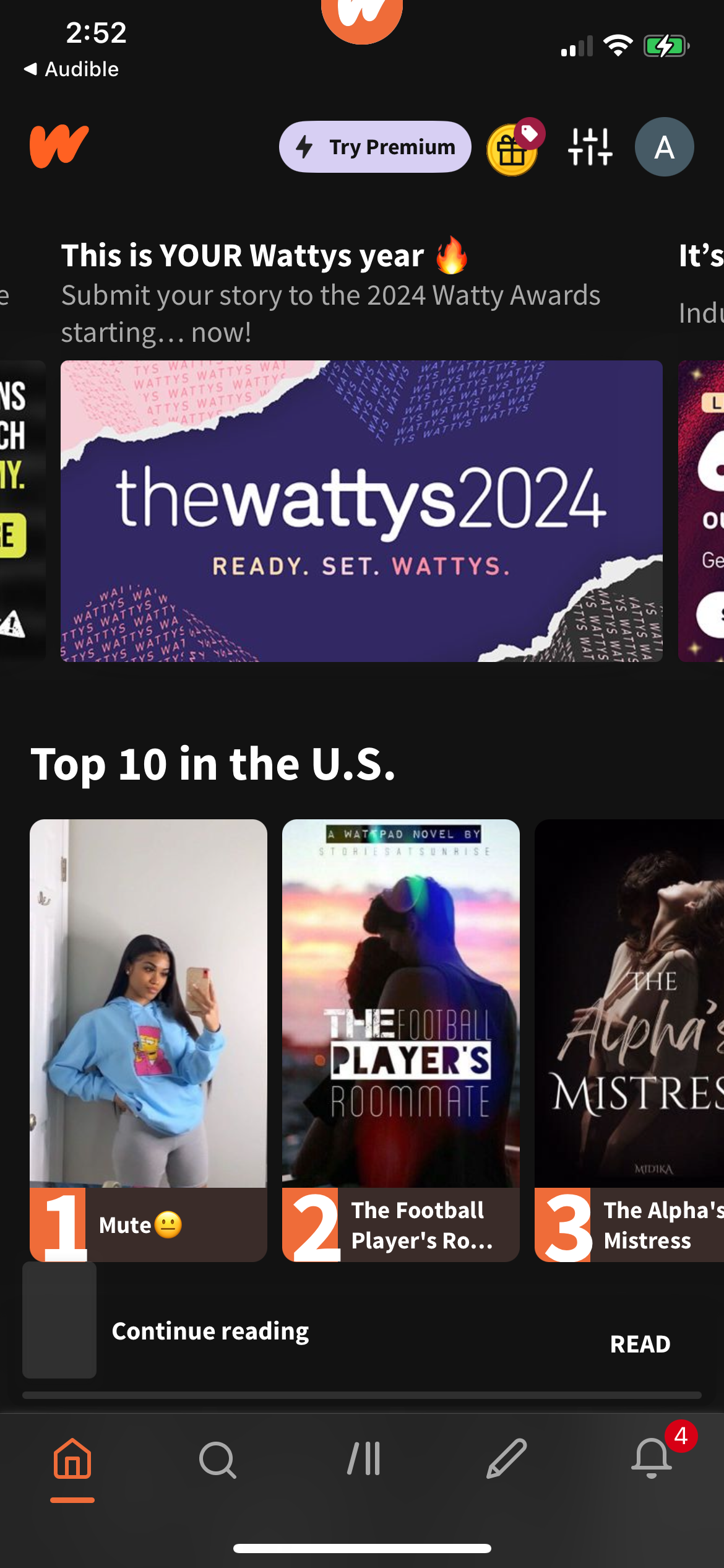 wattpad app screenshot 69