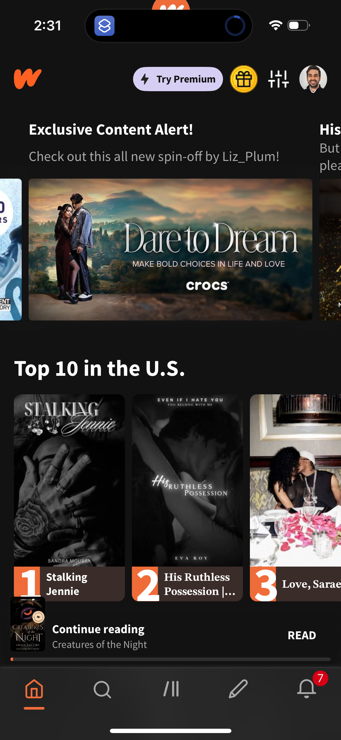 wattpad app screenshot 66