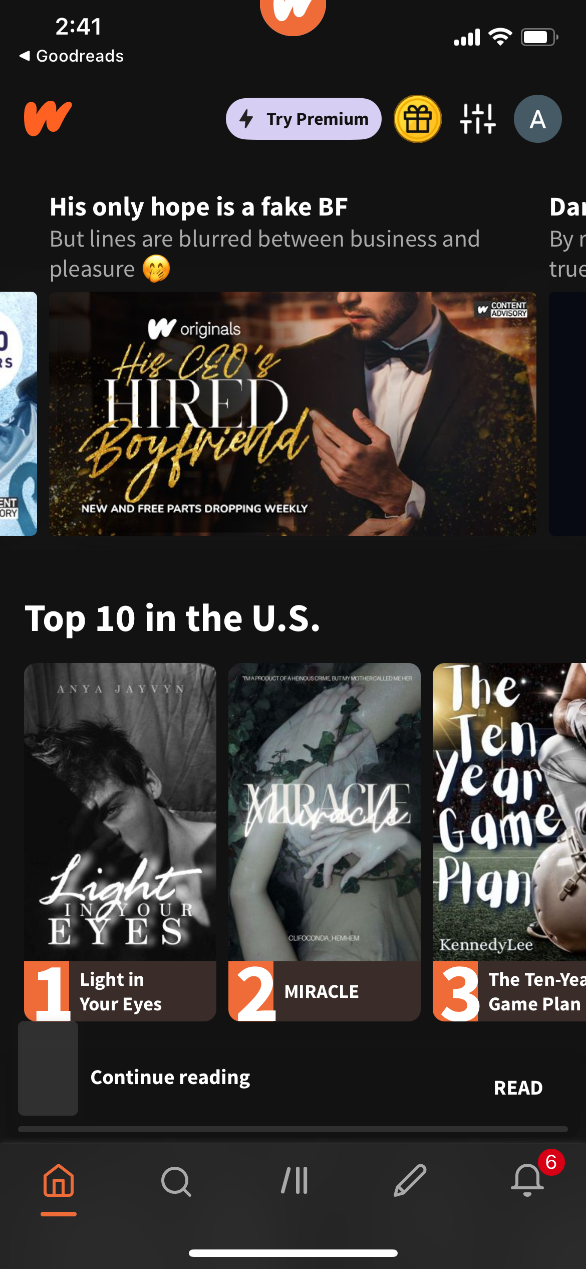 wattpad app screenshot 64