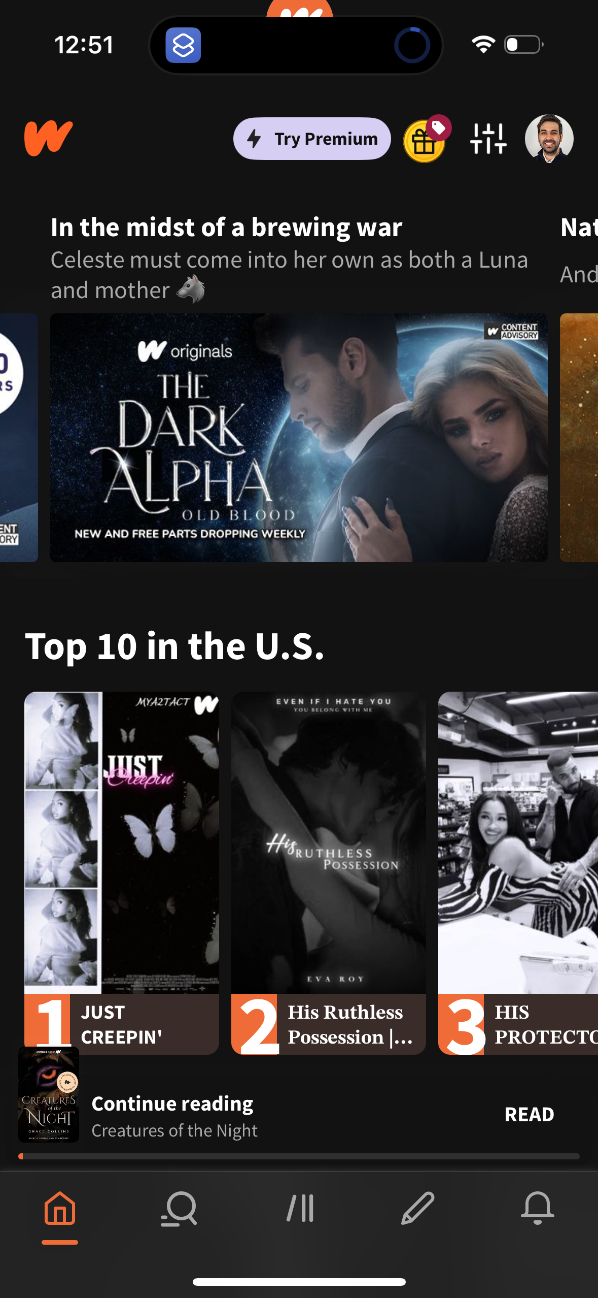 wattpad app screenshot 62