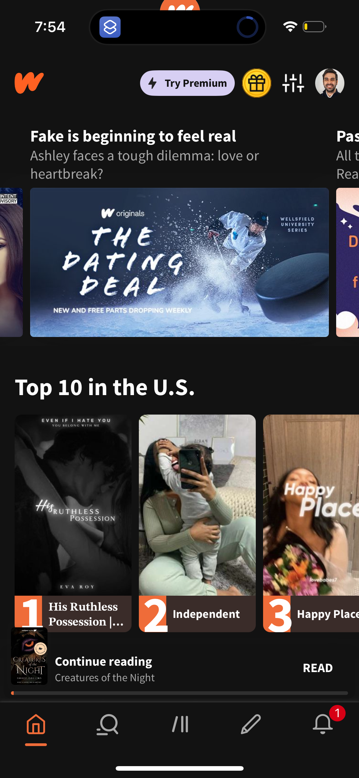 wattpad app screenshot 48