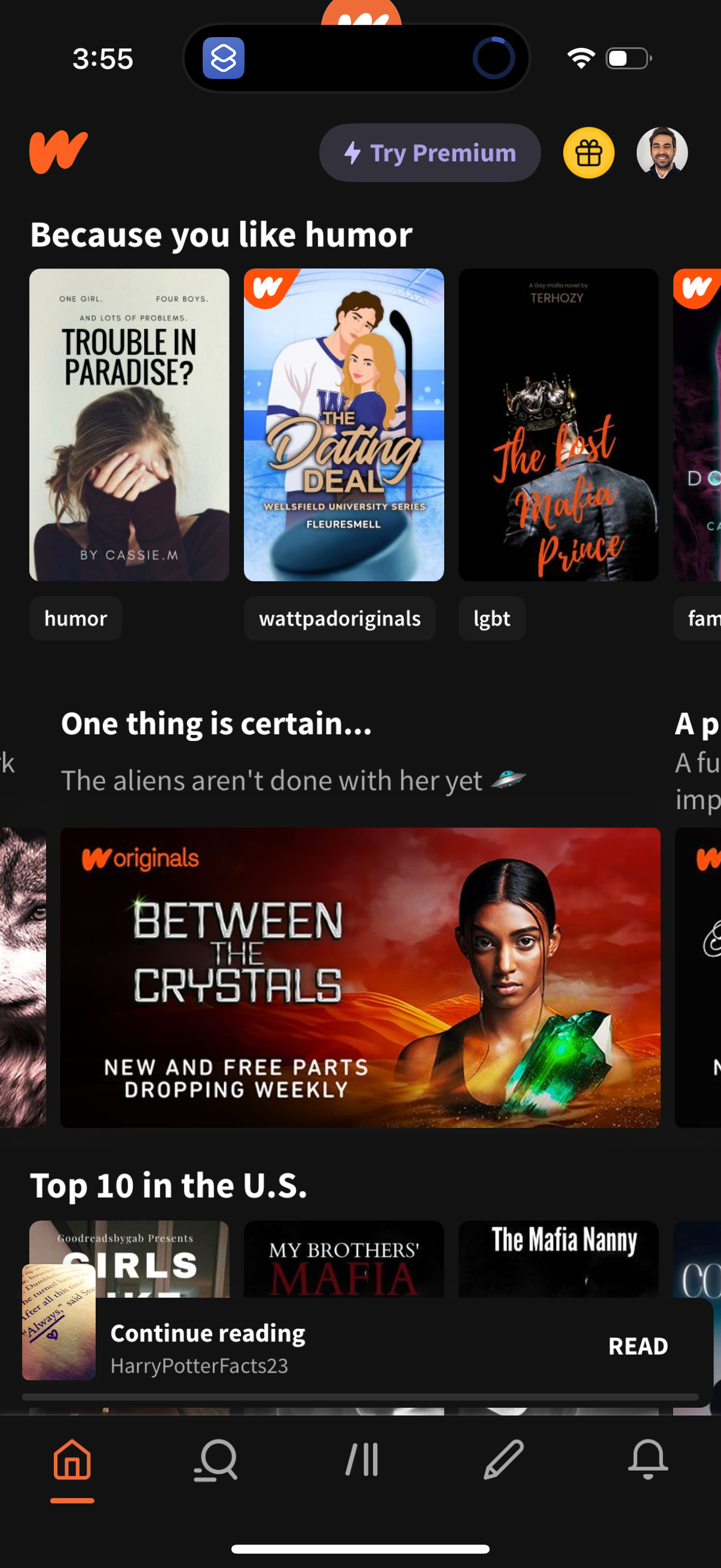 wattpad app screenshot 21