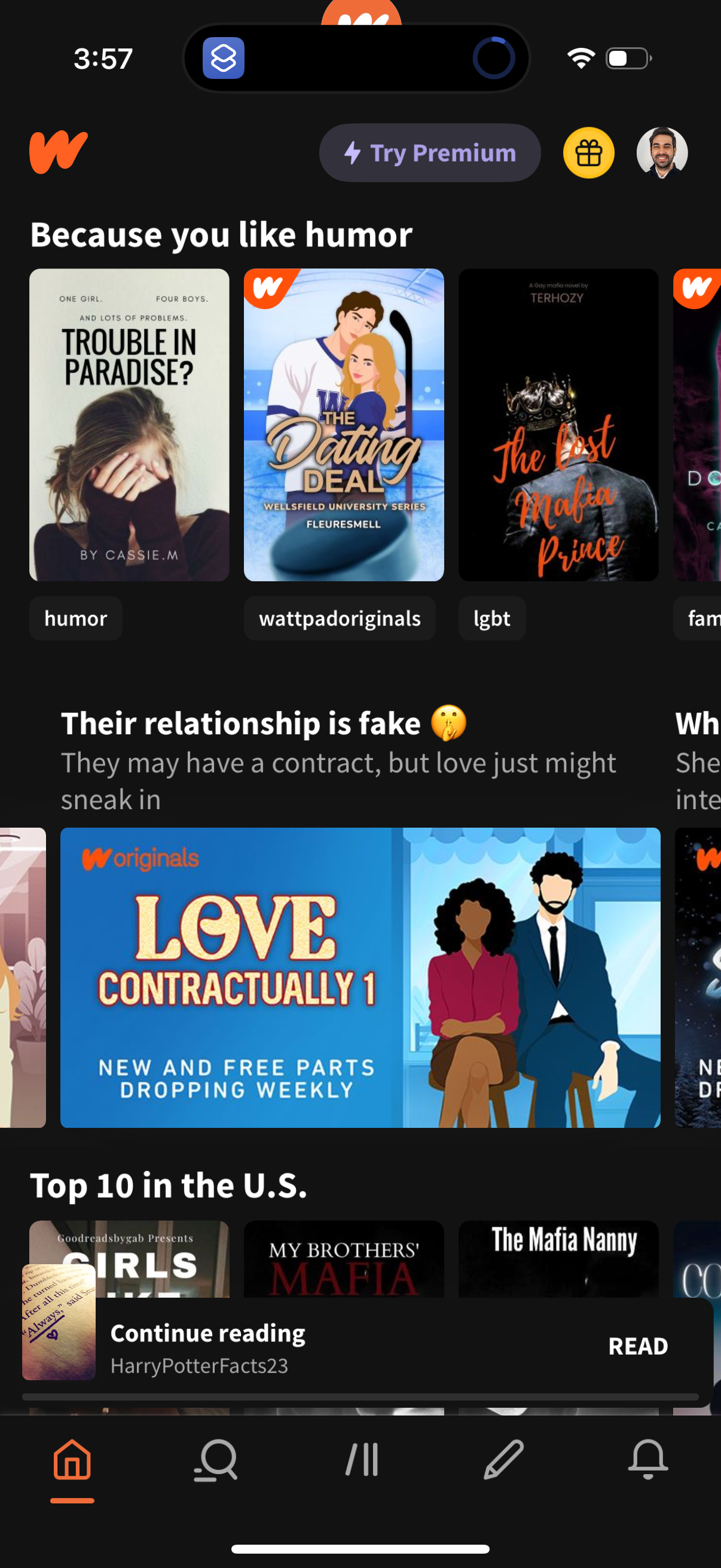 wattpad app screenshot 20