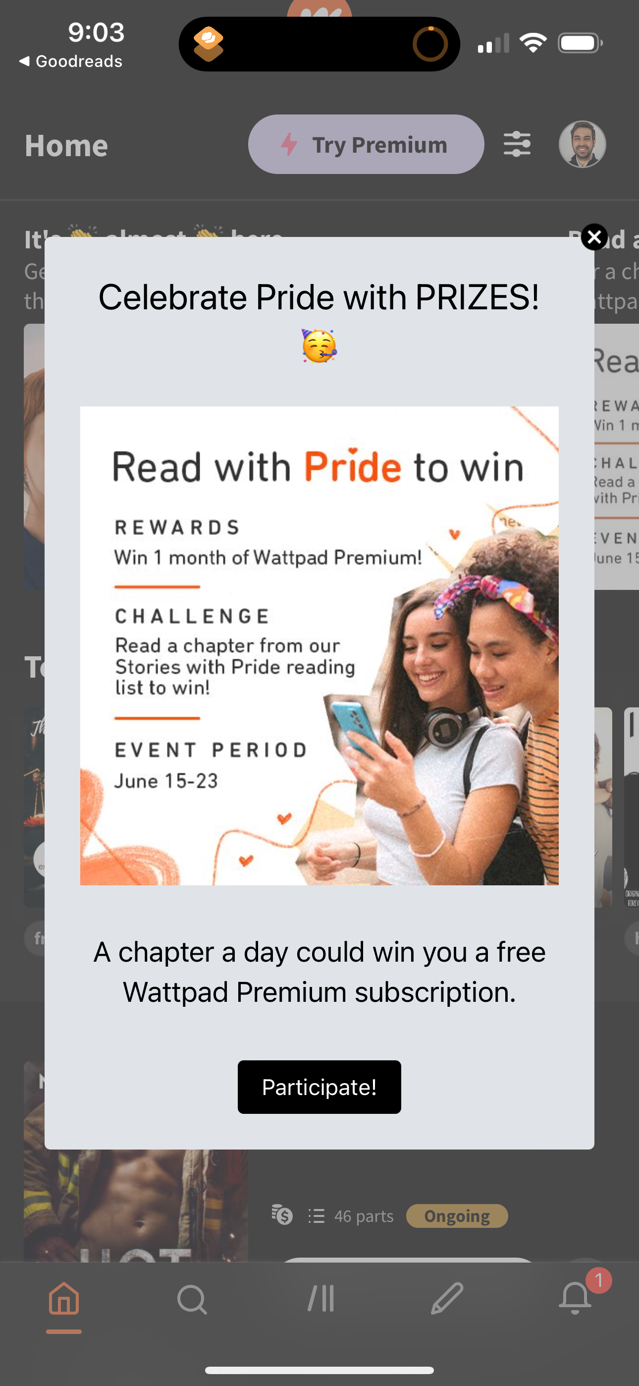 wattpad app screenshot 188