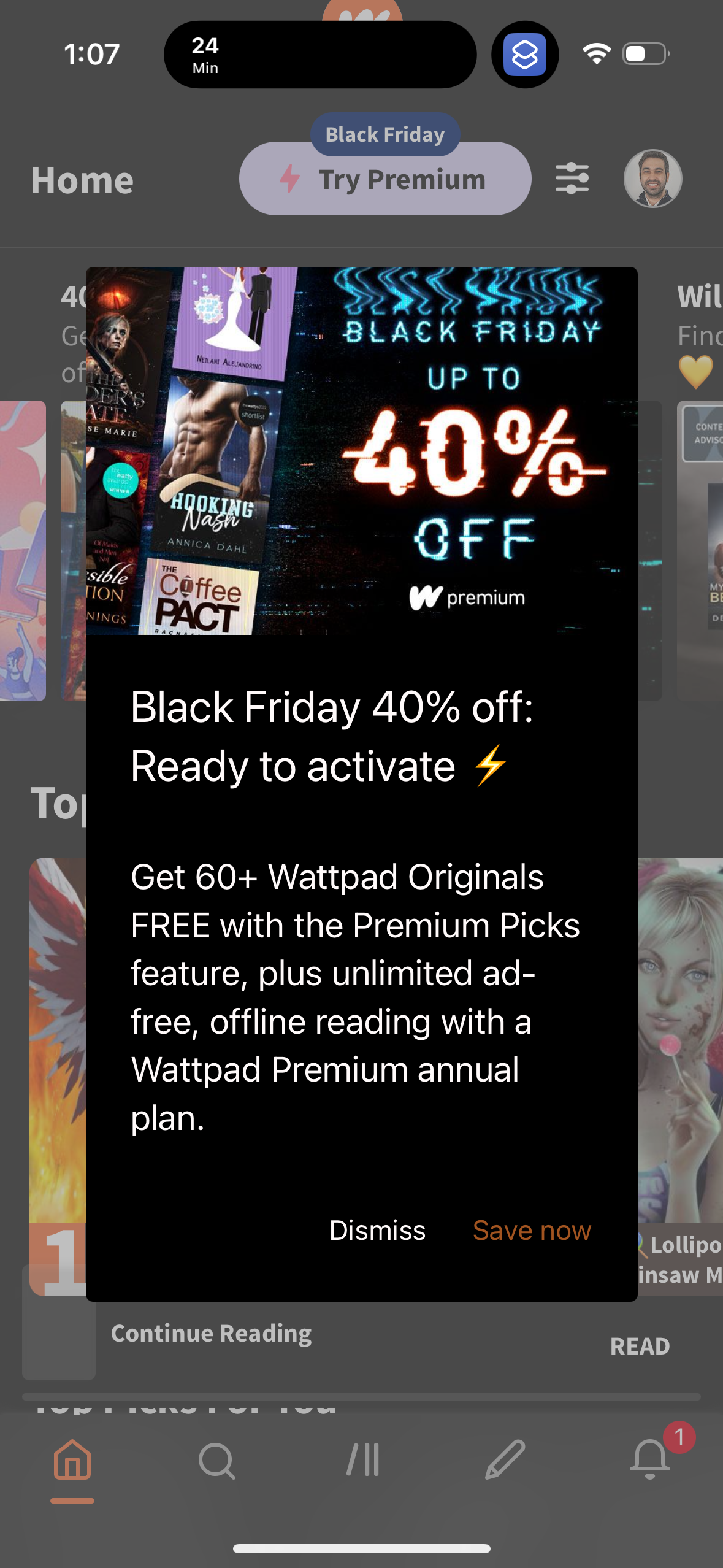 wattpad app screenshot 173