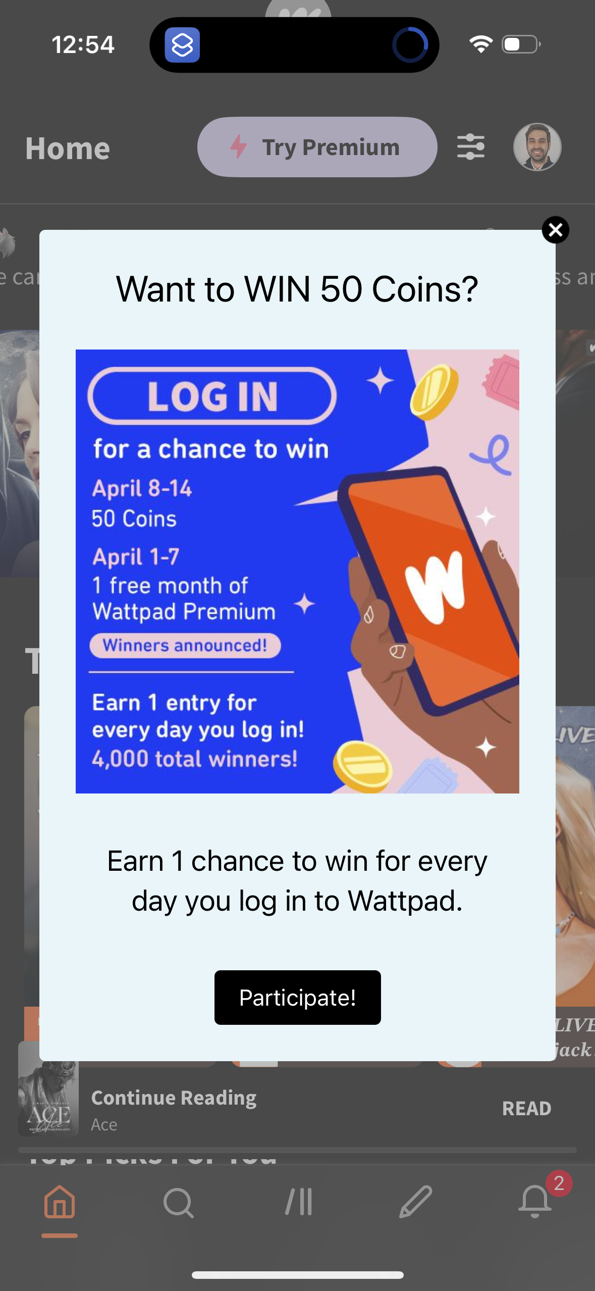 wattpad app screenshot 144