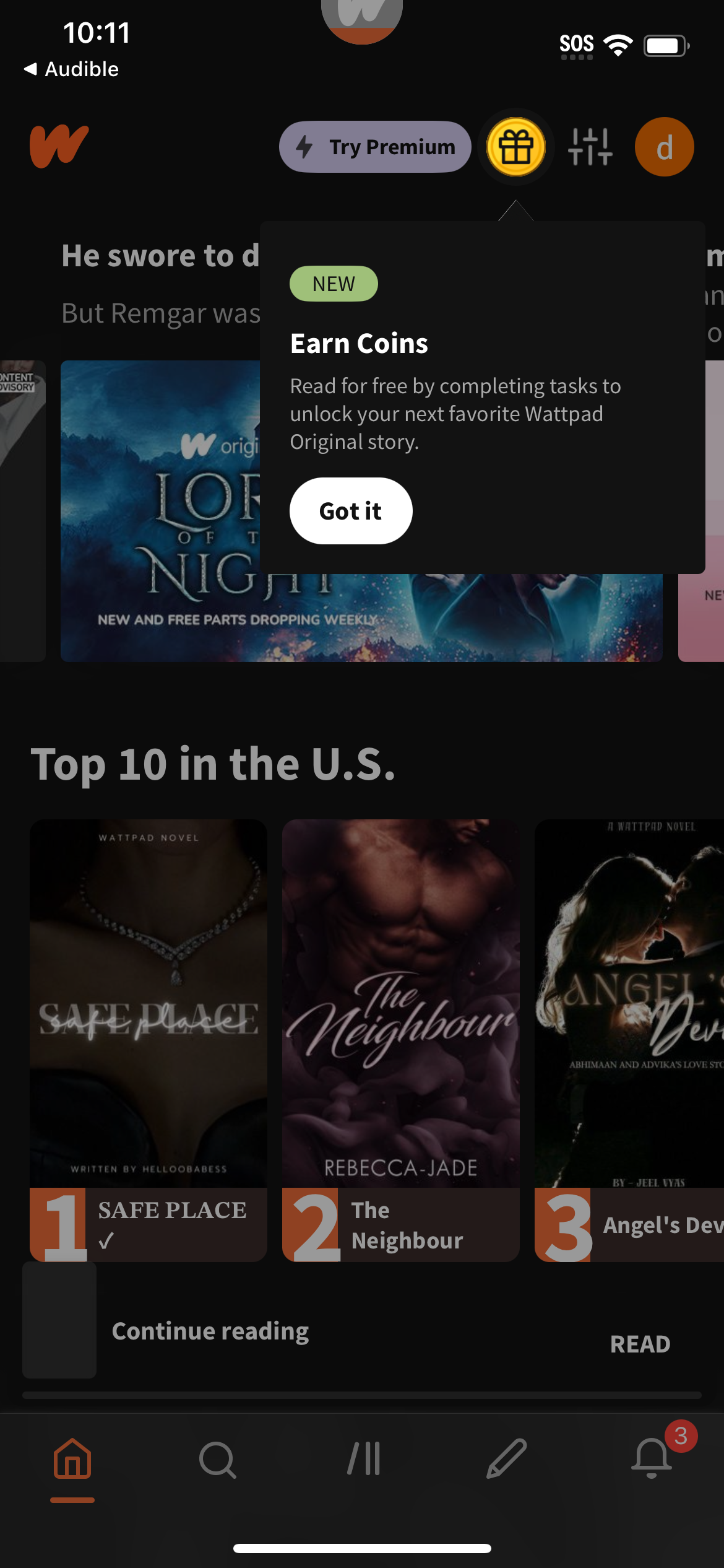 wattpad app screenshot 94