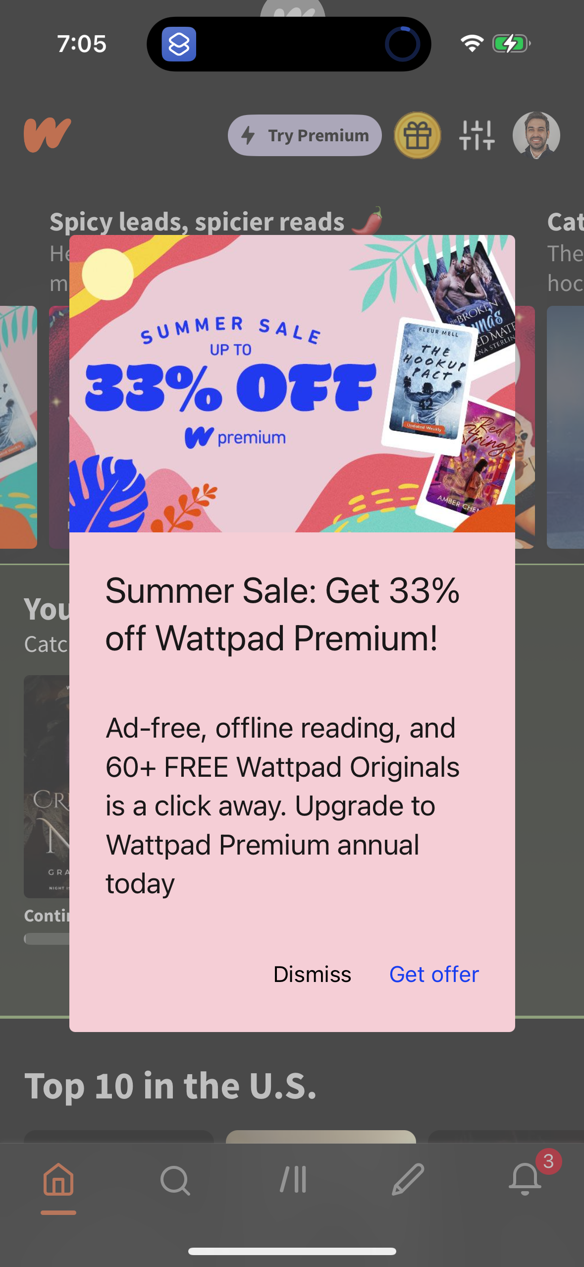 wattpad app screenshot 86