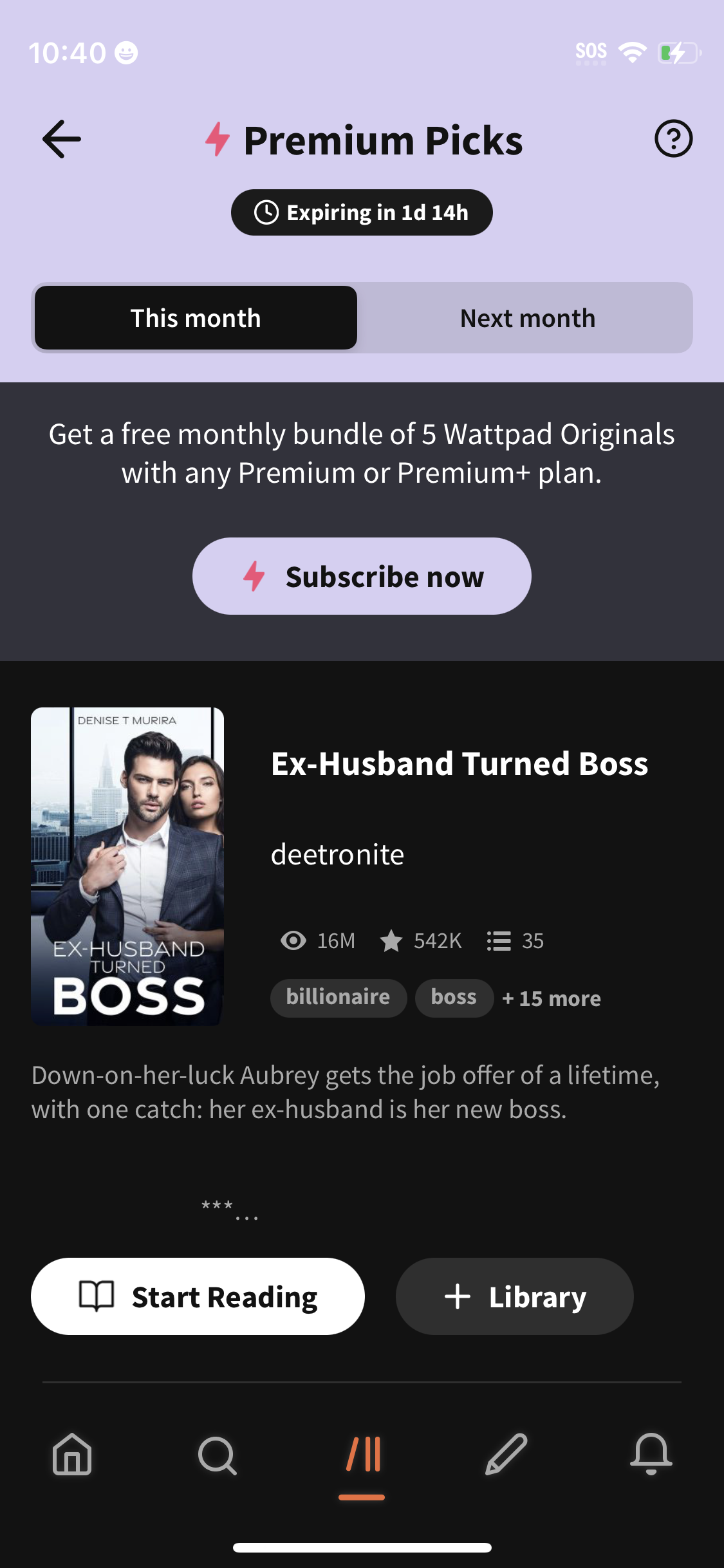 wattpad app screenshot 155