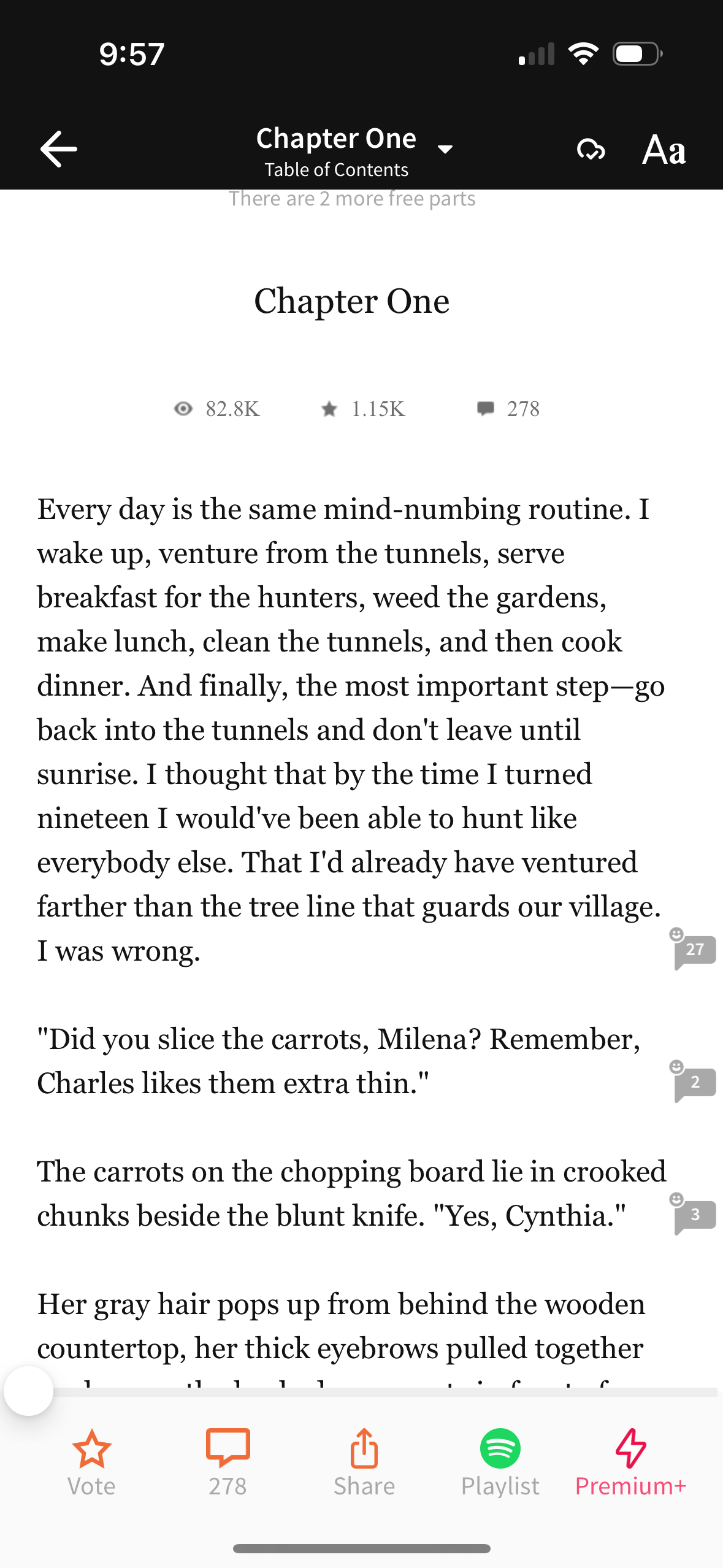 wattpad app screenshot 110