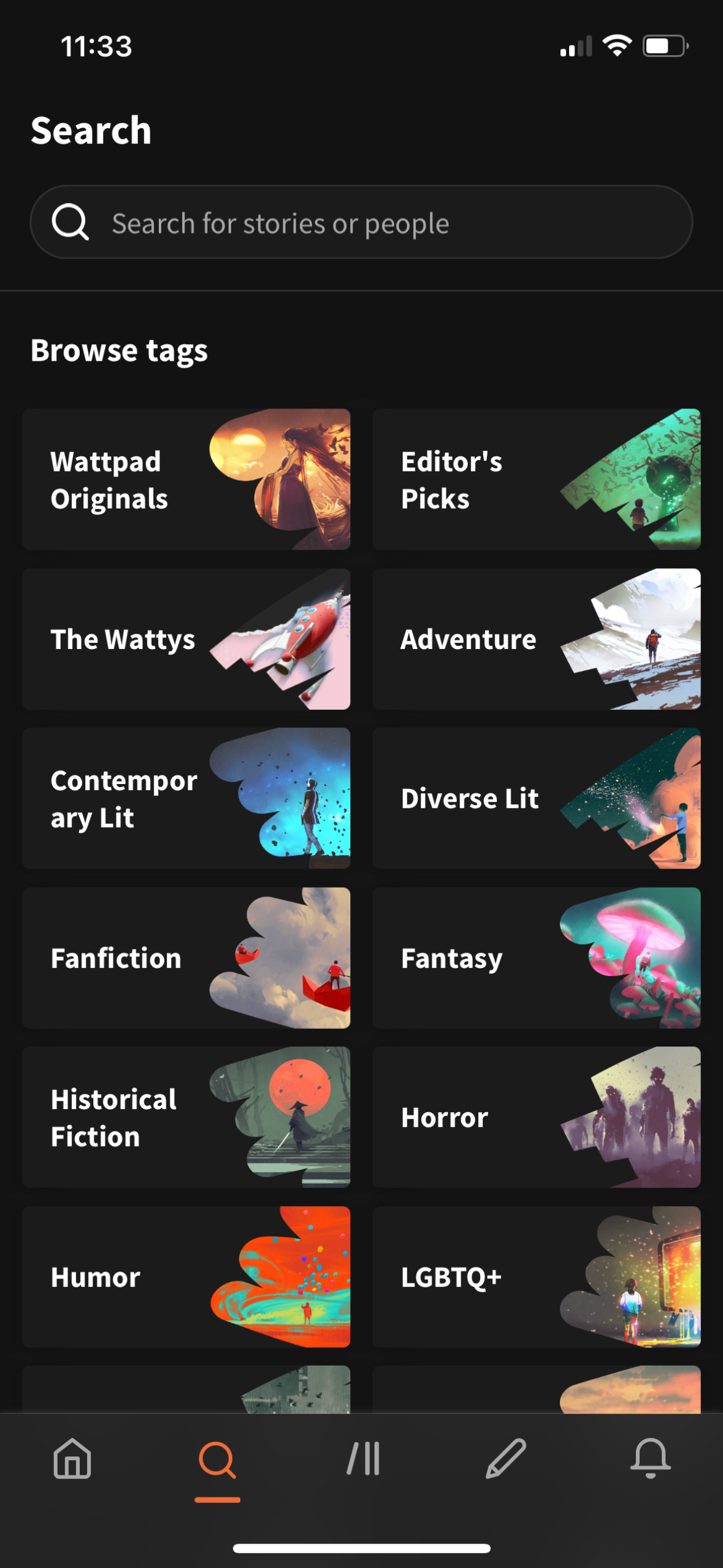 wattpad app screenshot 89