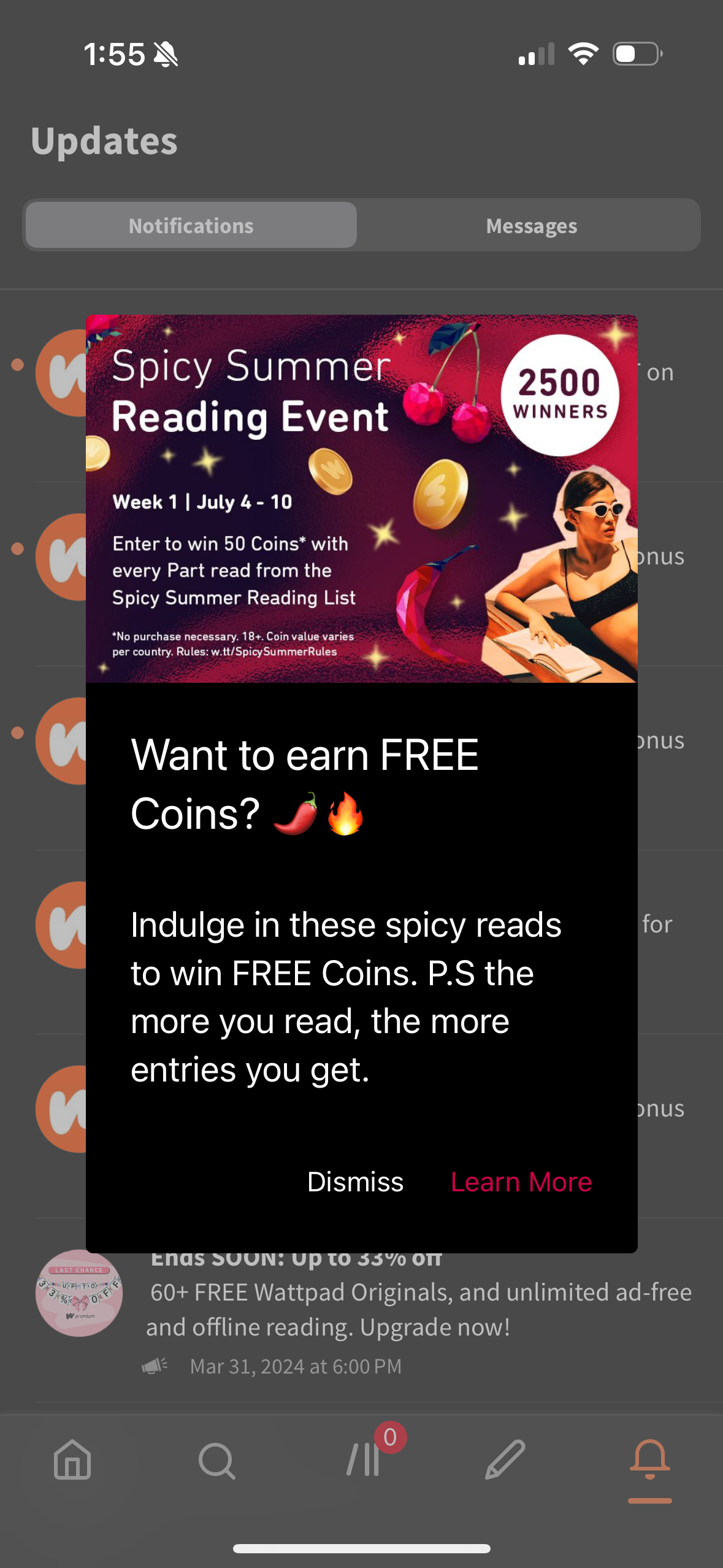 wattpad app screenshot 74