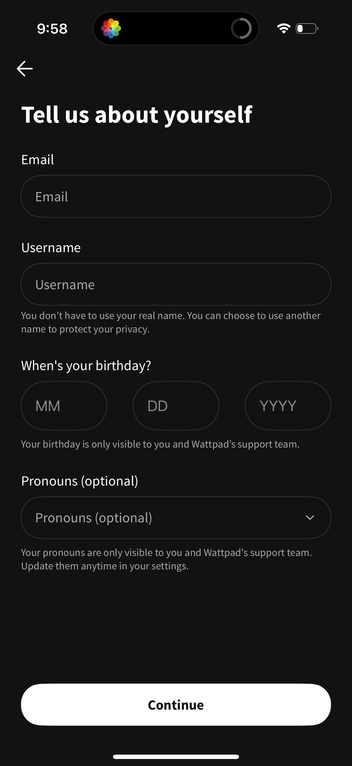 wattpad app screenshot 15