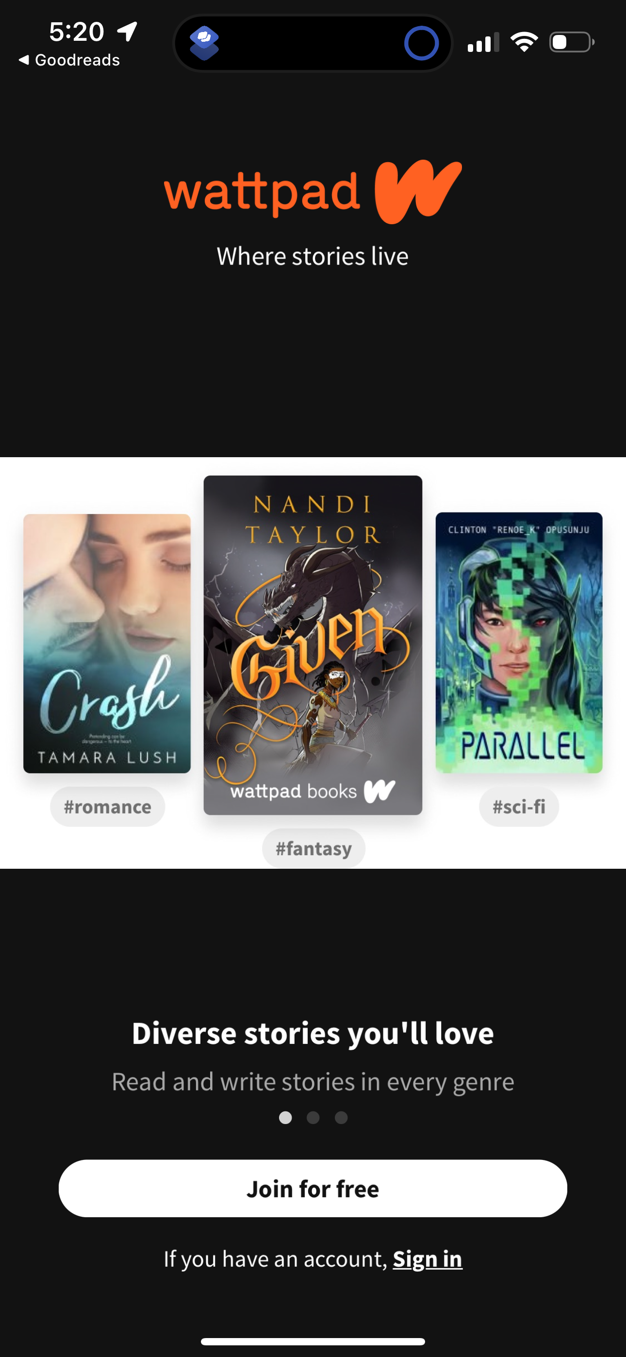 wattpad app screenshot 209