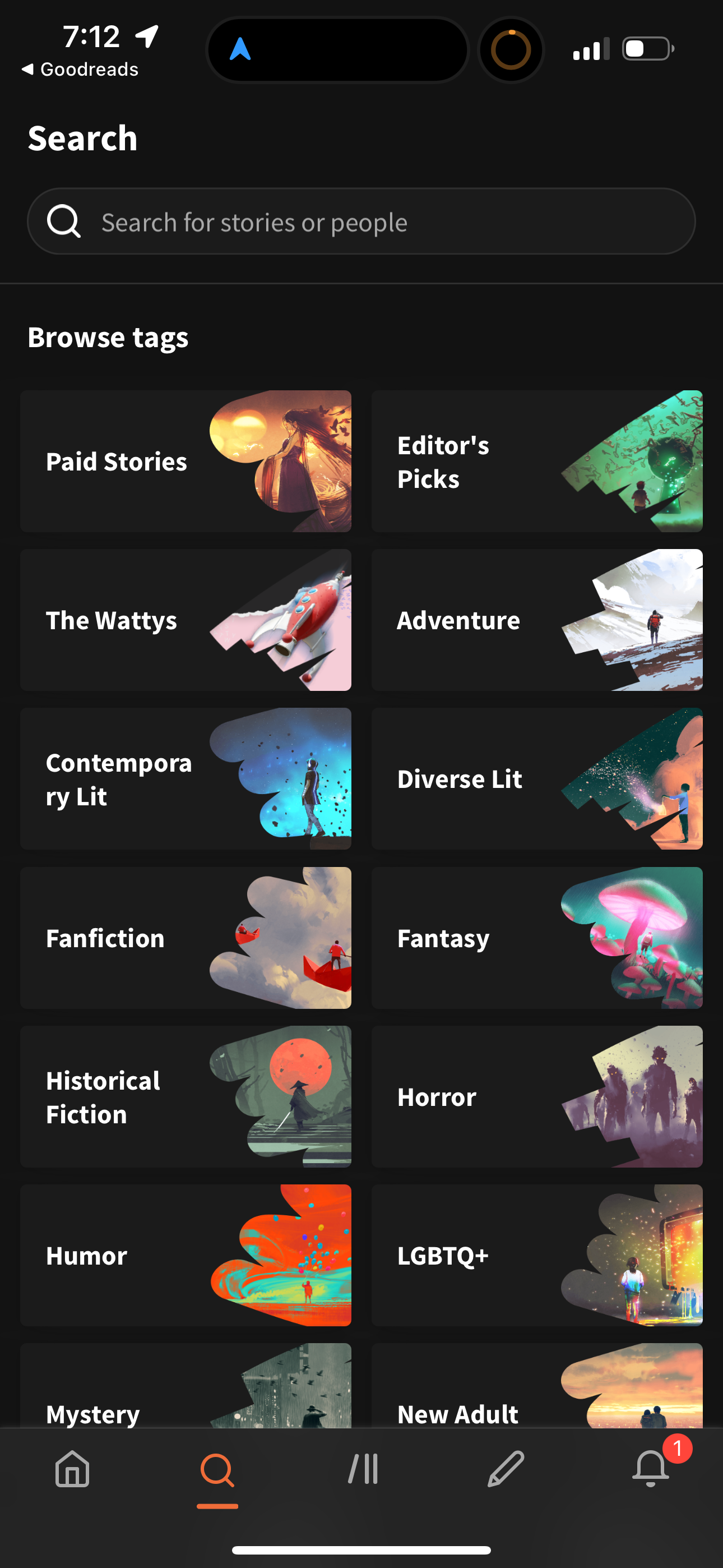 wattpad app screenshot 202