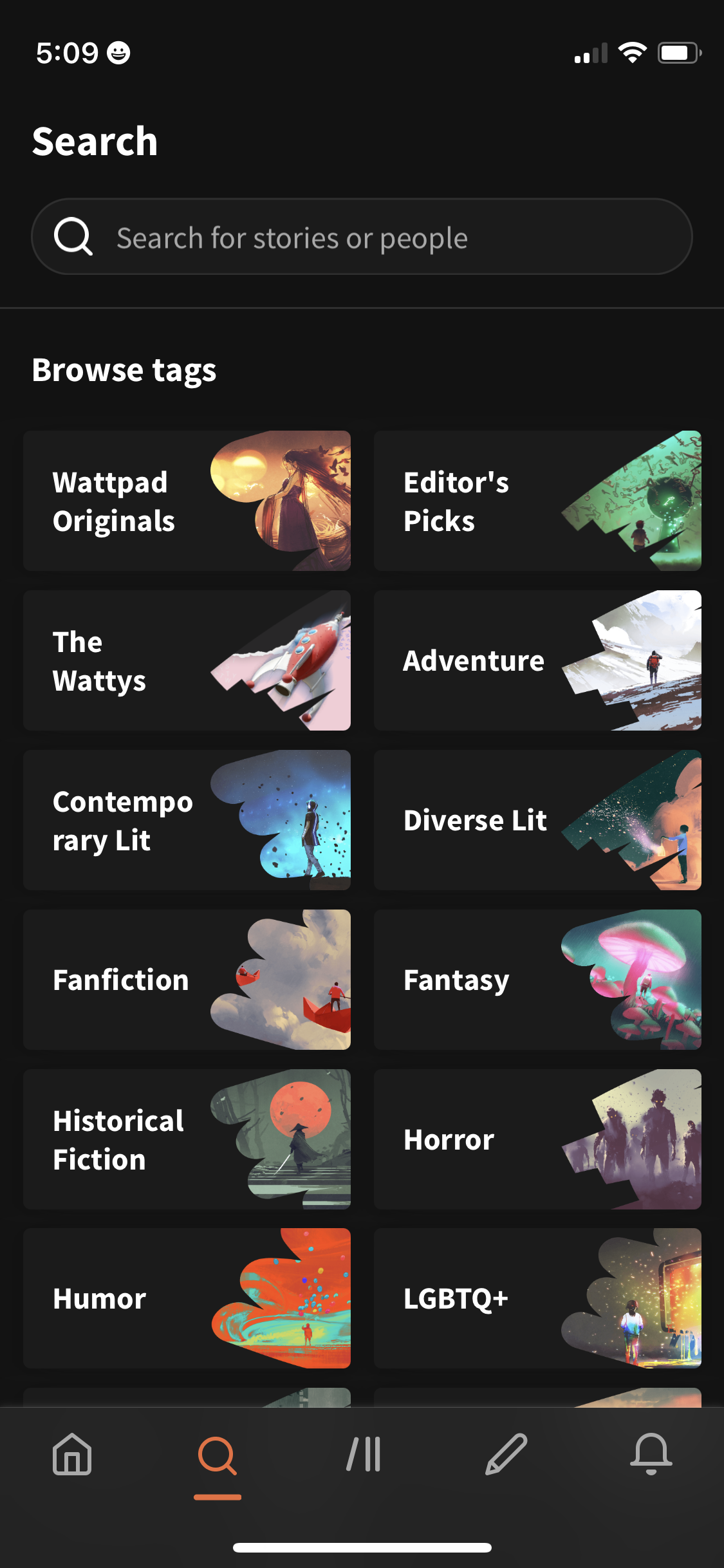wattpad app screenshot 169
