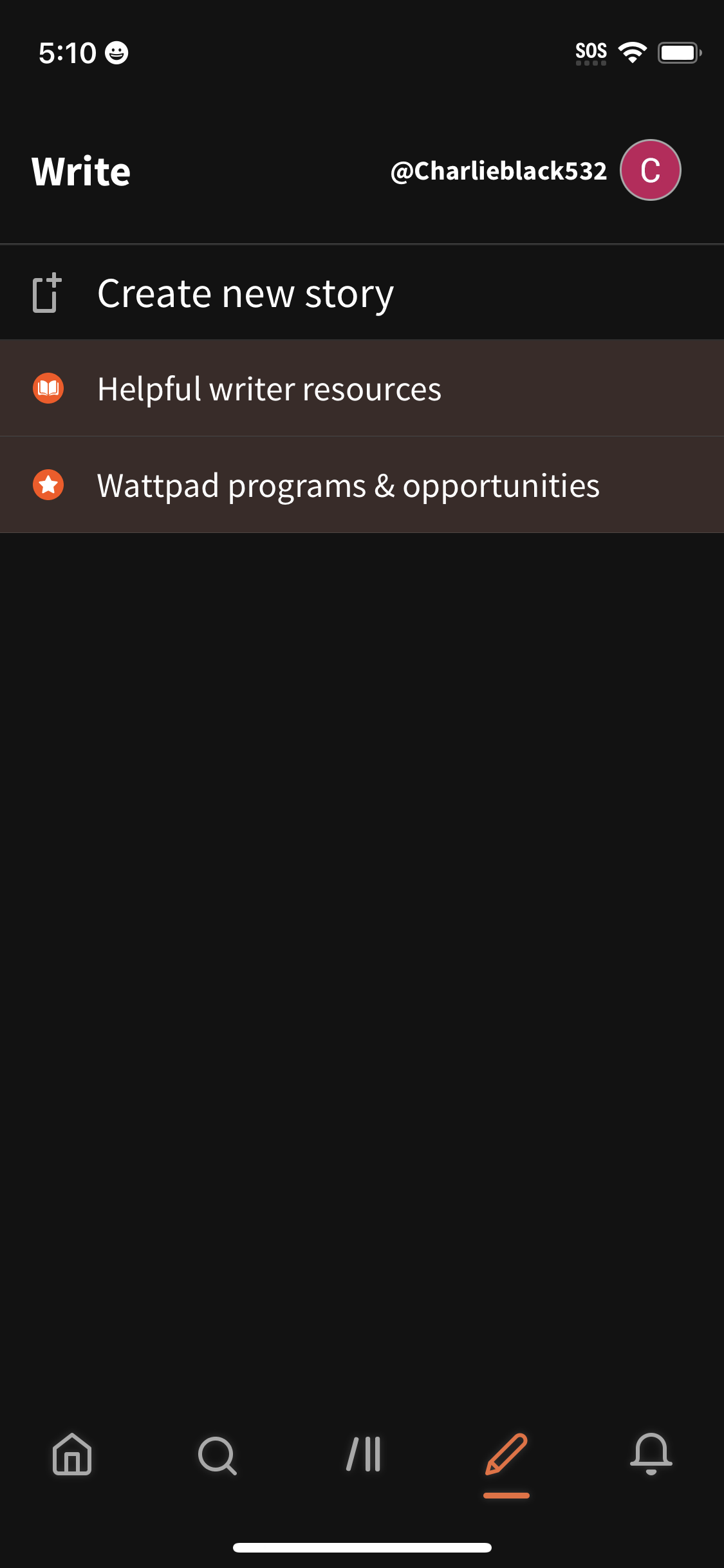 wattpad app screenshot 168