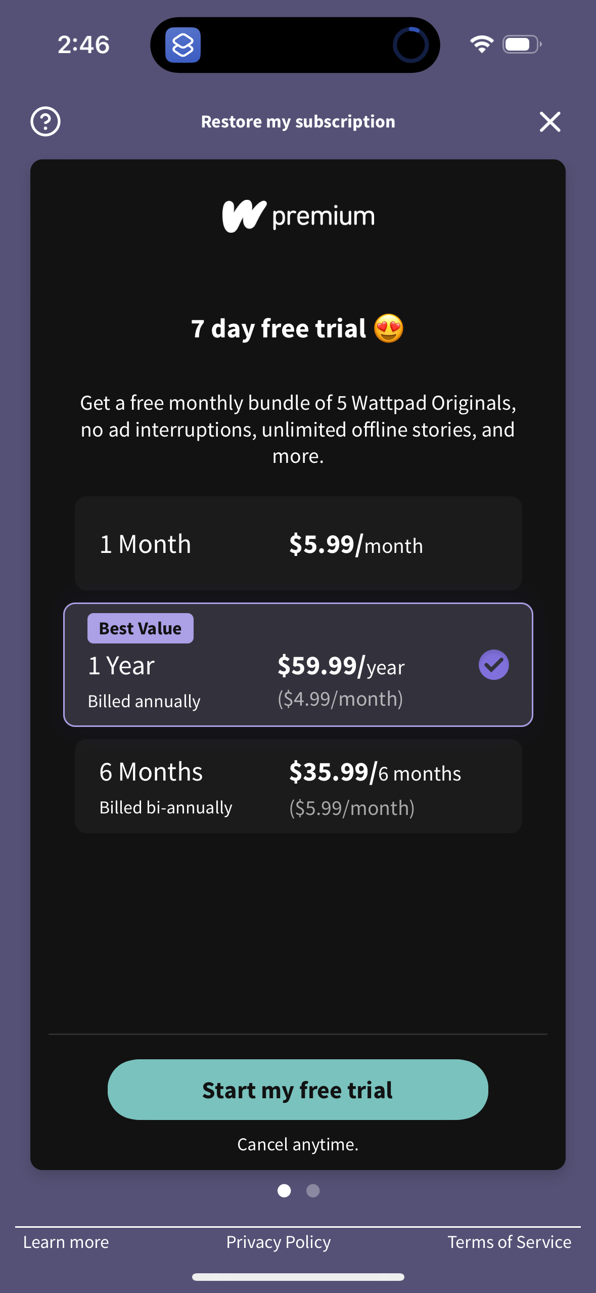 wattpad app screenshot 159