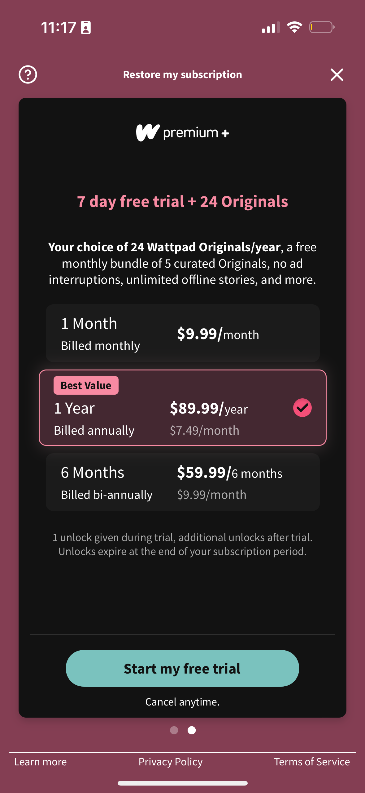 wattpad app screenshot 151