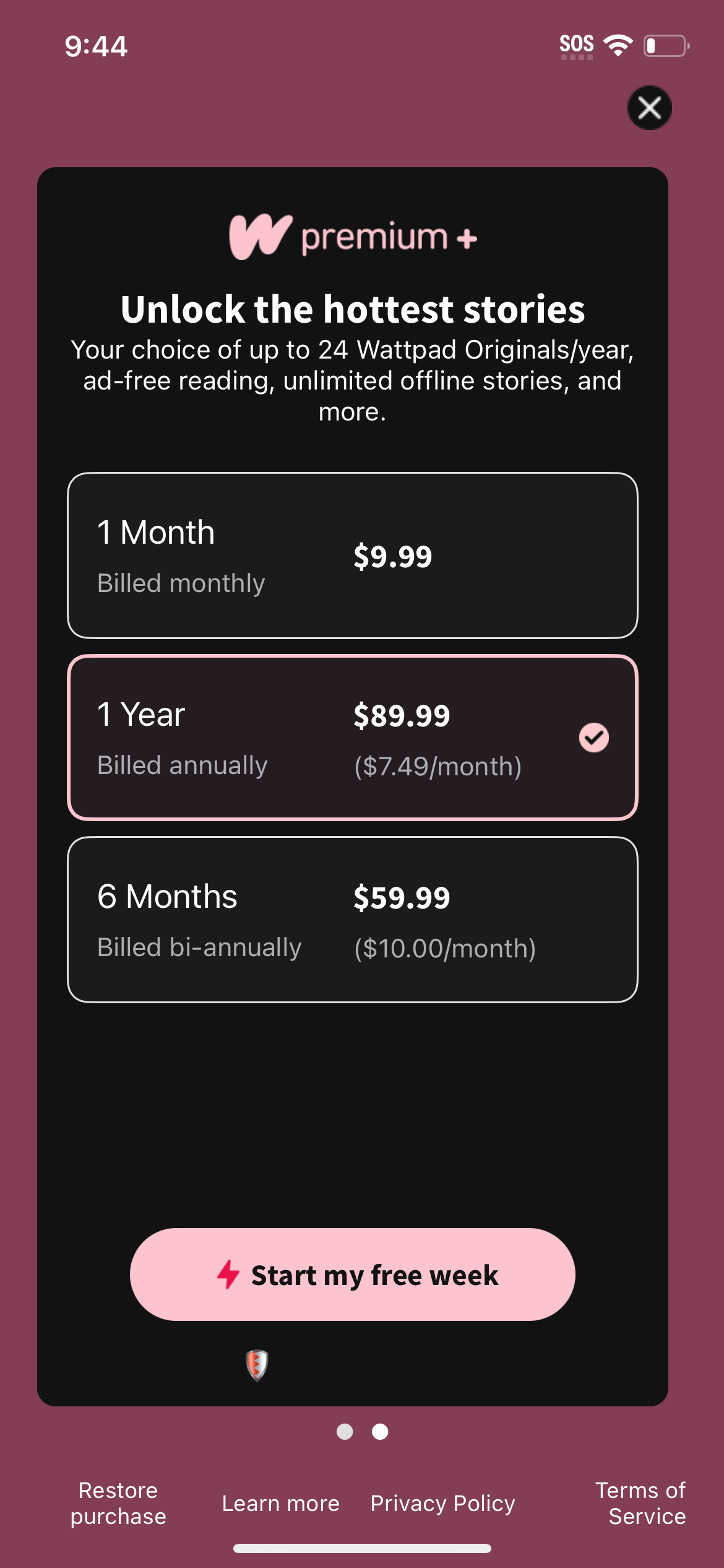 wattpad app screenshot 147