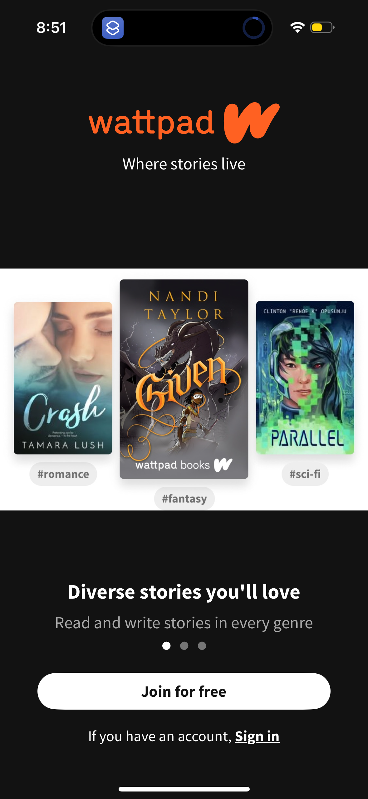 wattpad app screenshot 125