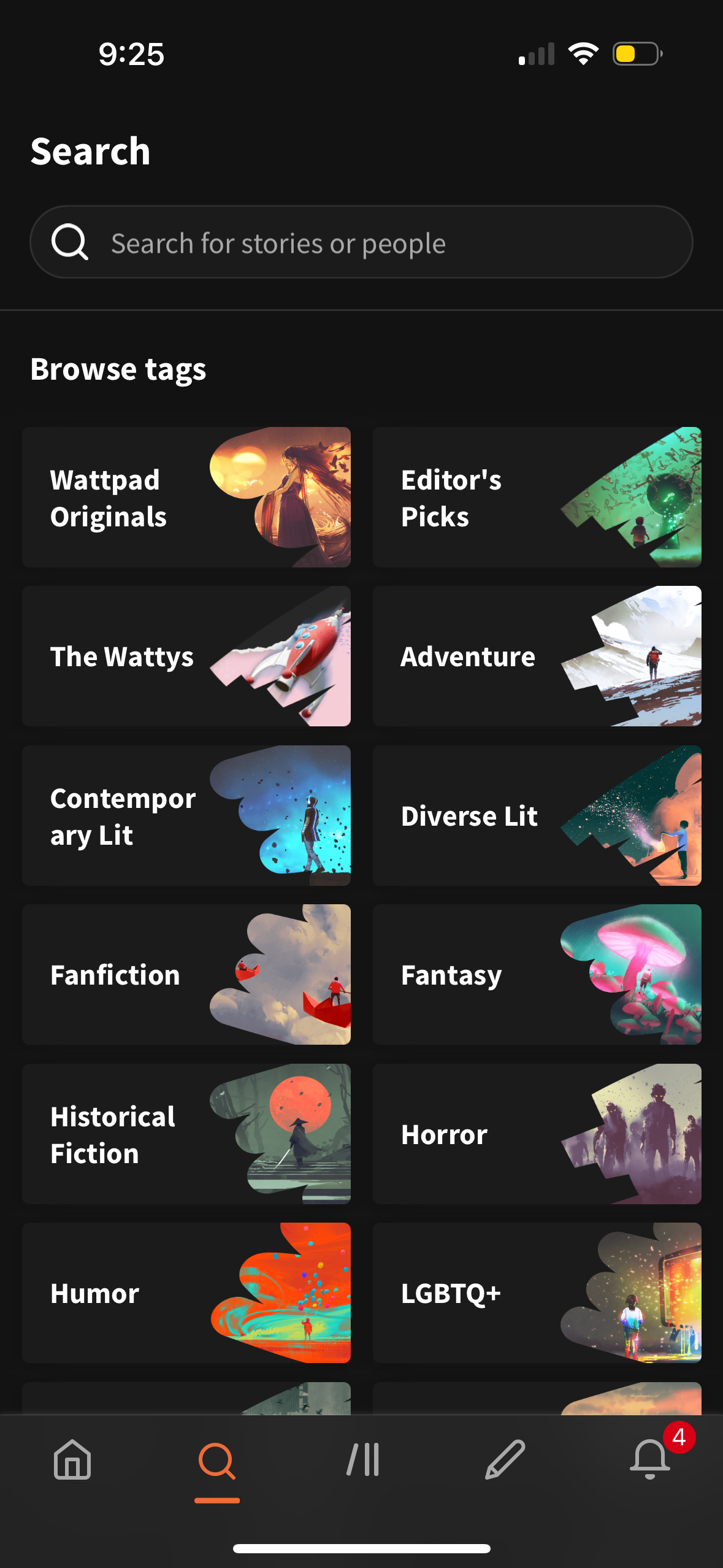 wattpad app screenshot 124