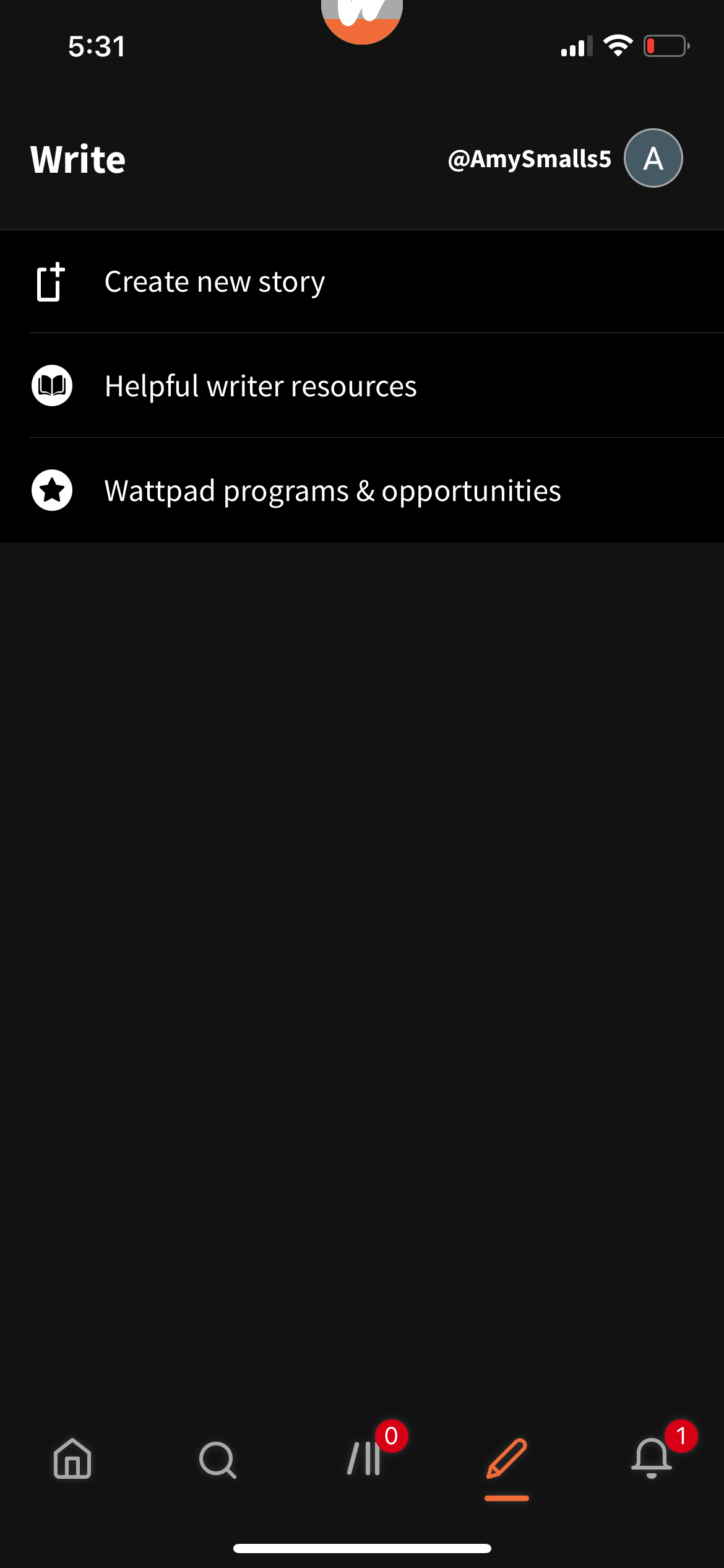 wattpad app screenshot 76