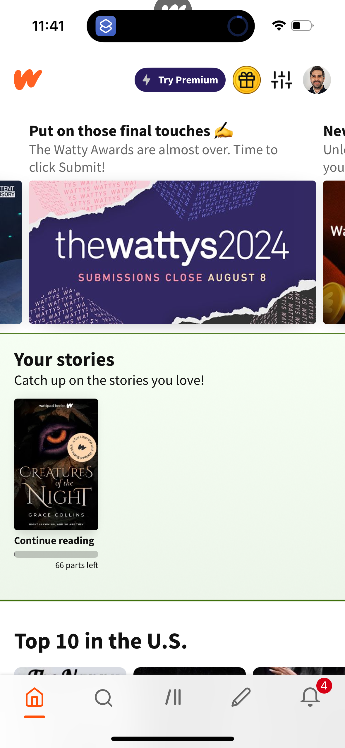 wattpad app screenshot 68
