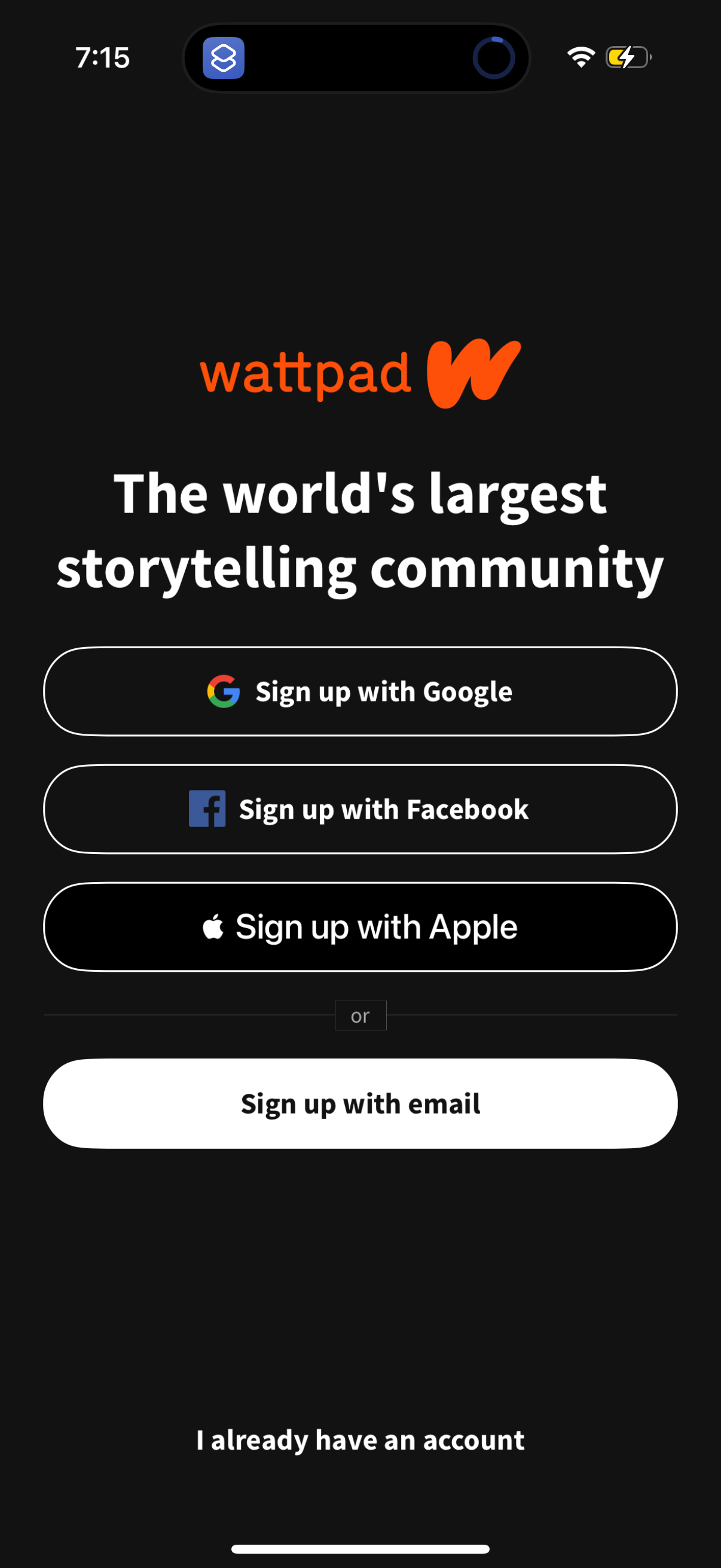 wattpad app screenshot 54