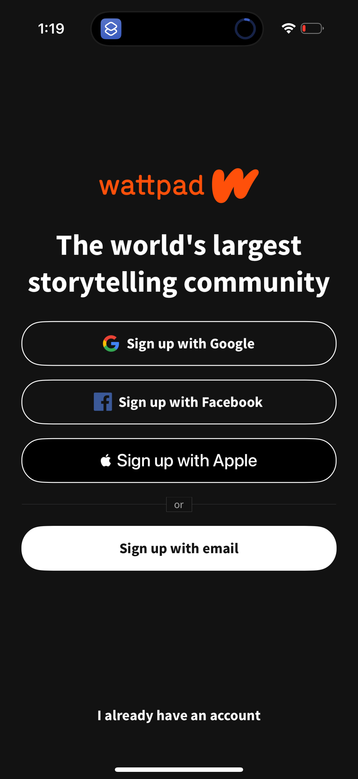 wattpad app screenshot 53