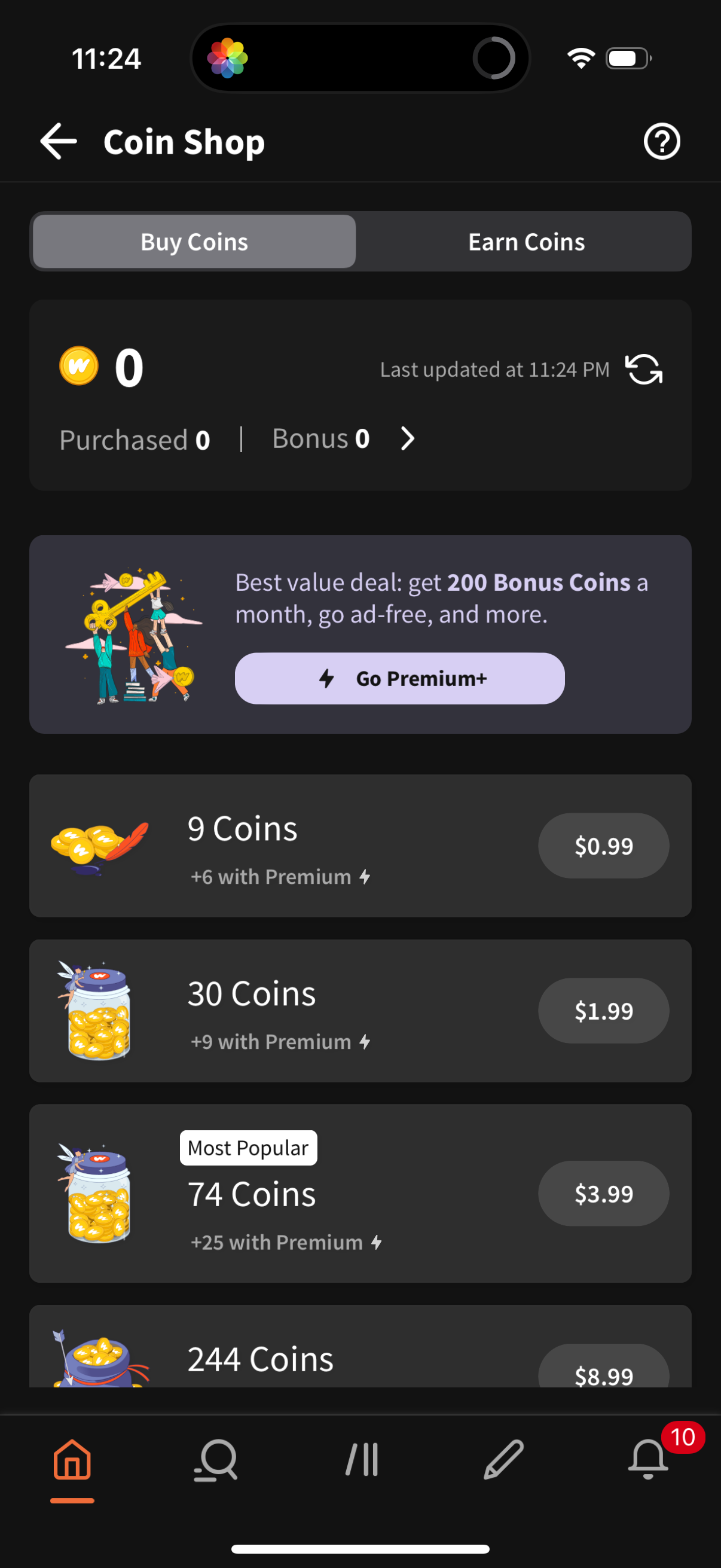 wattpad app screenshot 41