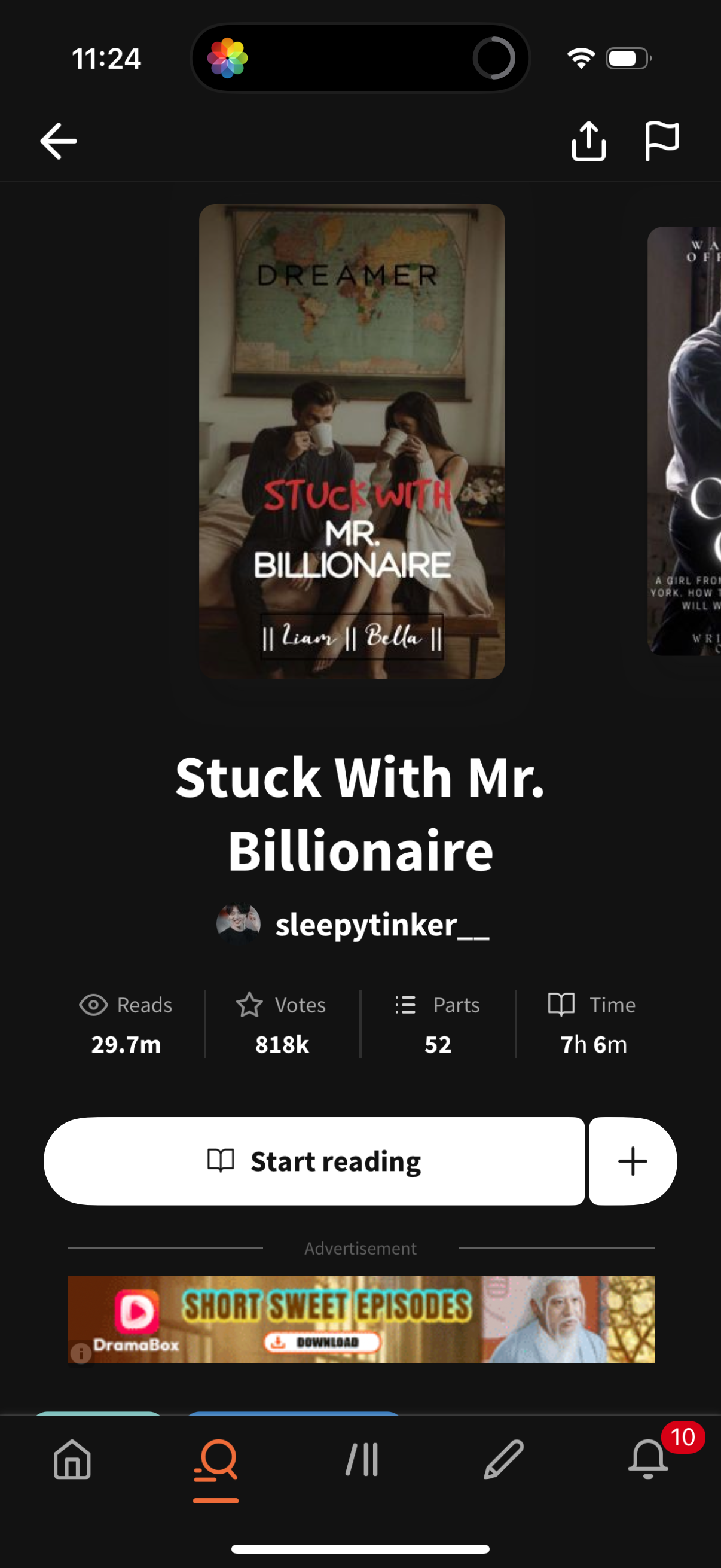 wattpad app screenshot 39