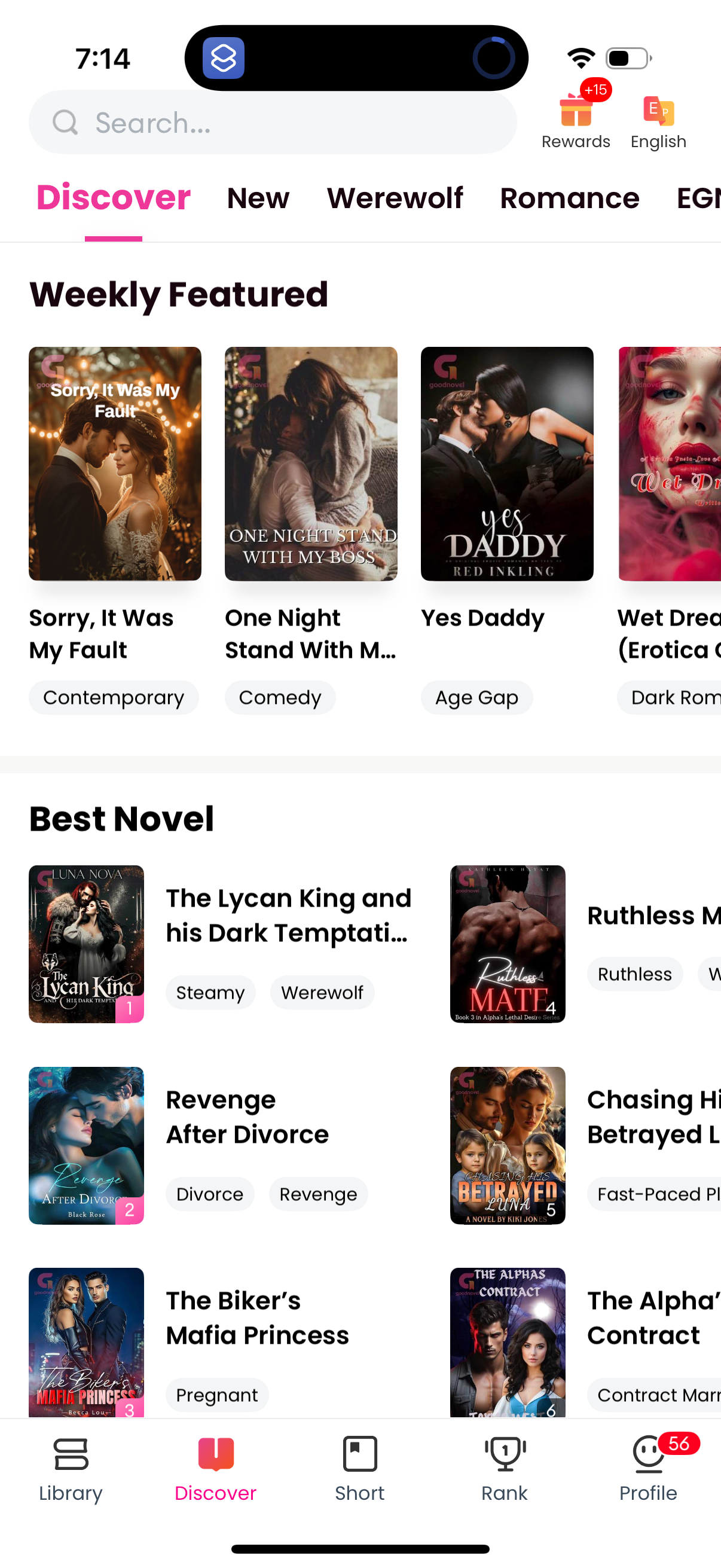 goodnovel app screenshot 9