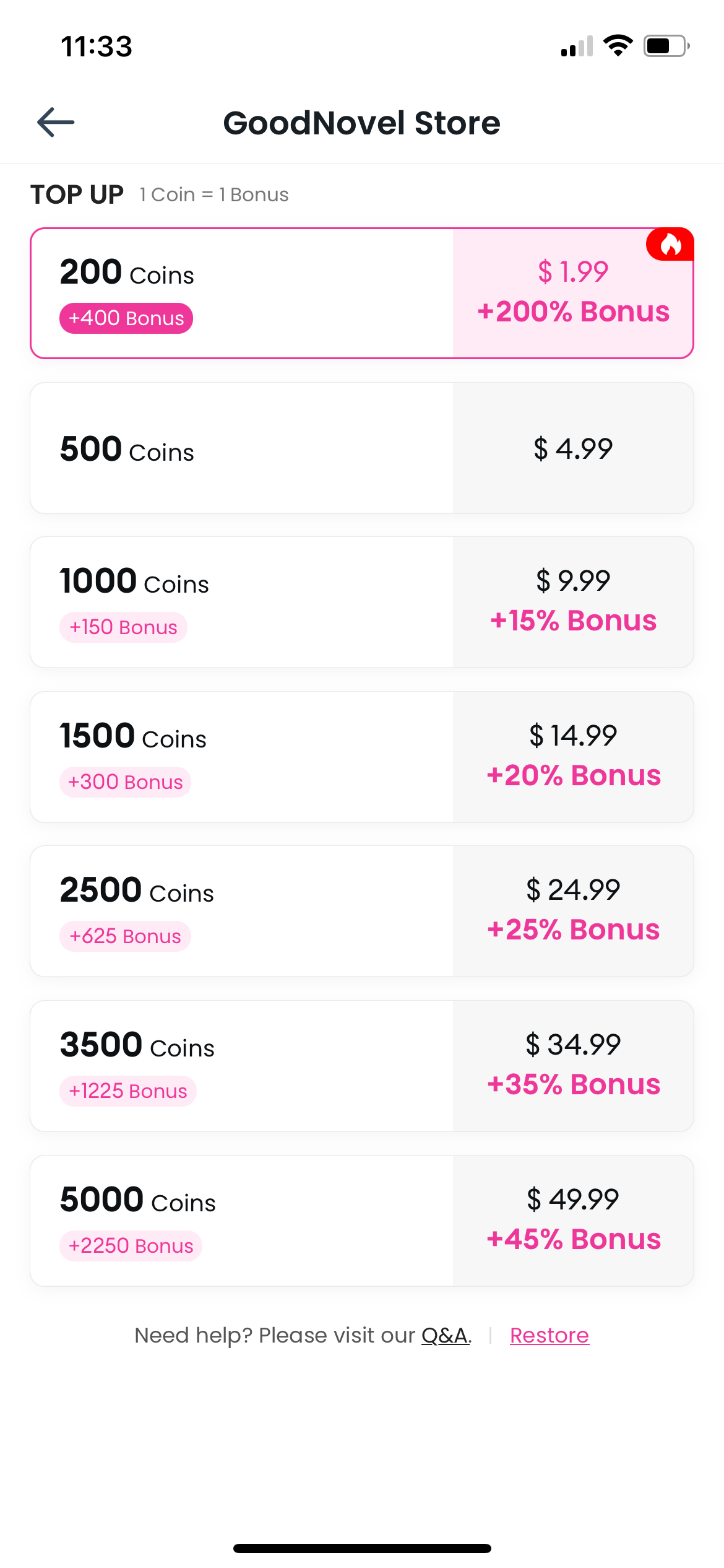 goodnovel app screenshot 111