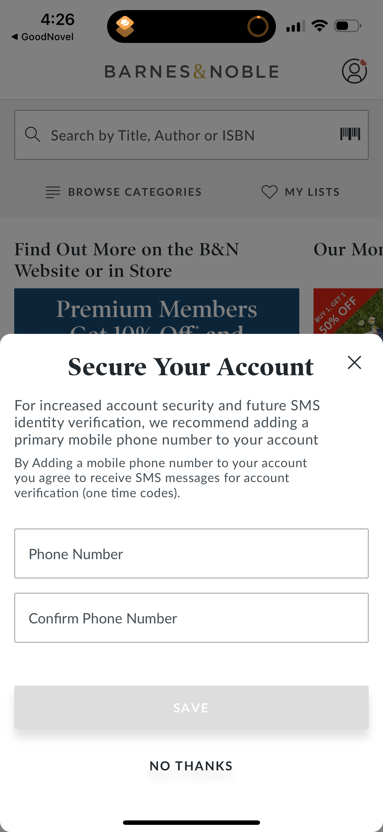 barnes app screenshot 154