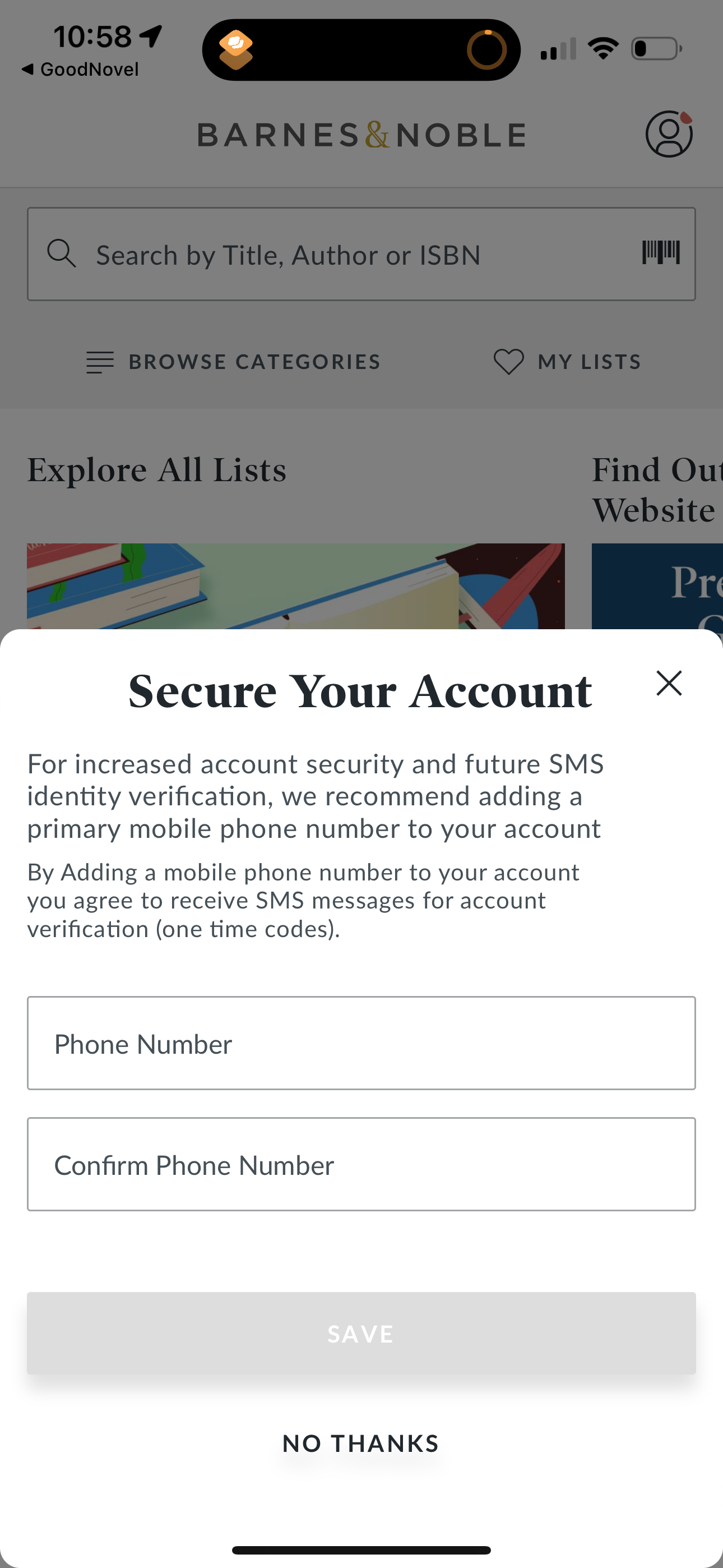 barnes app screenshot 153
