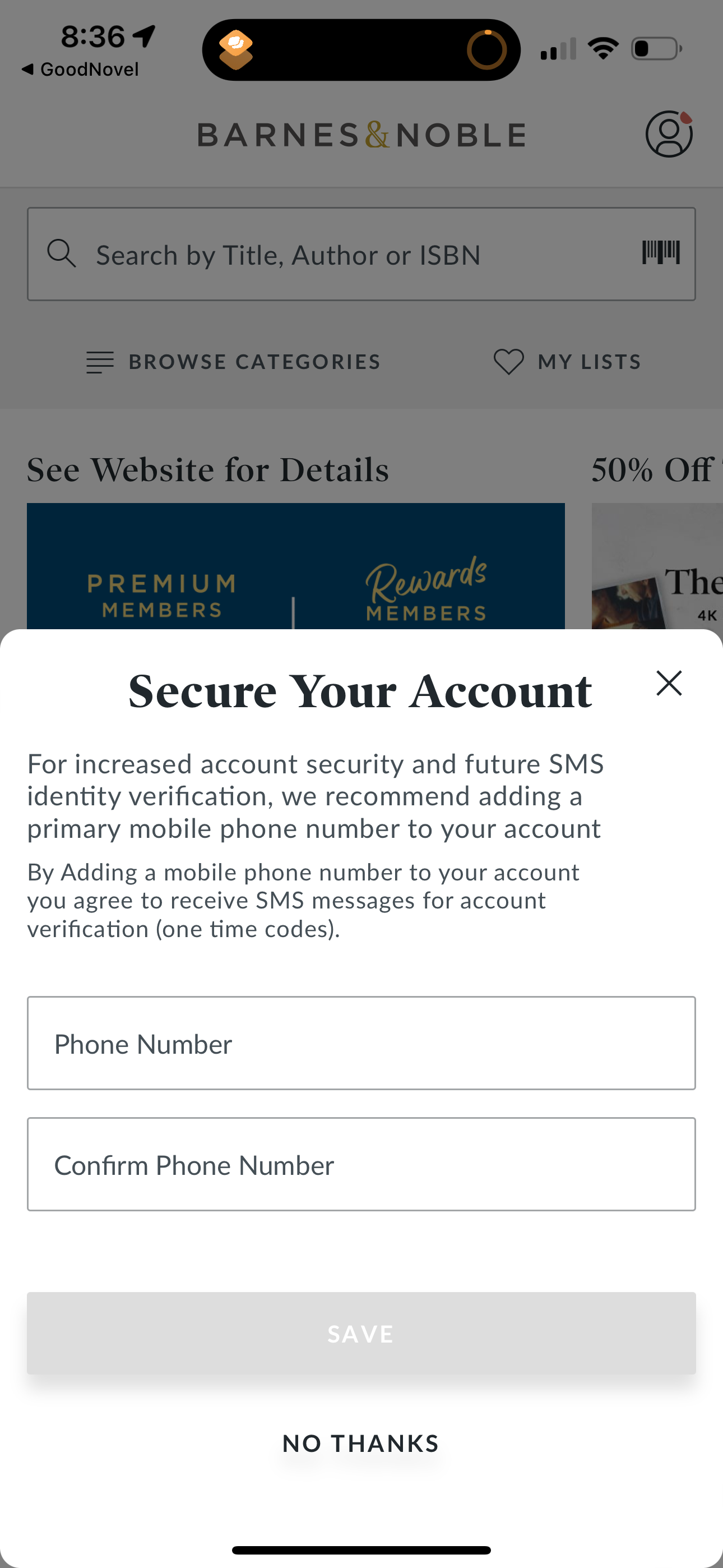 barnes app screenshot 148