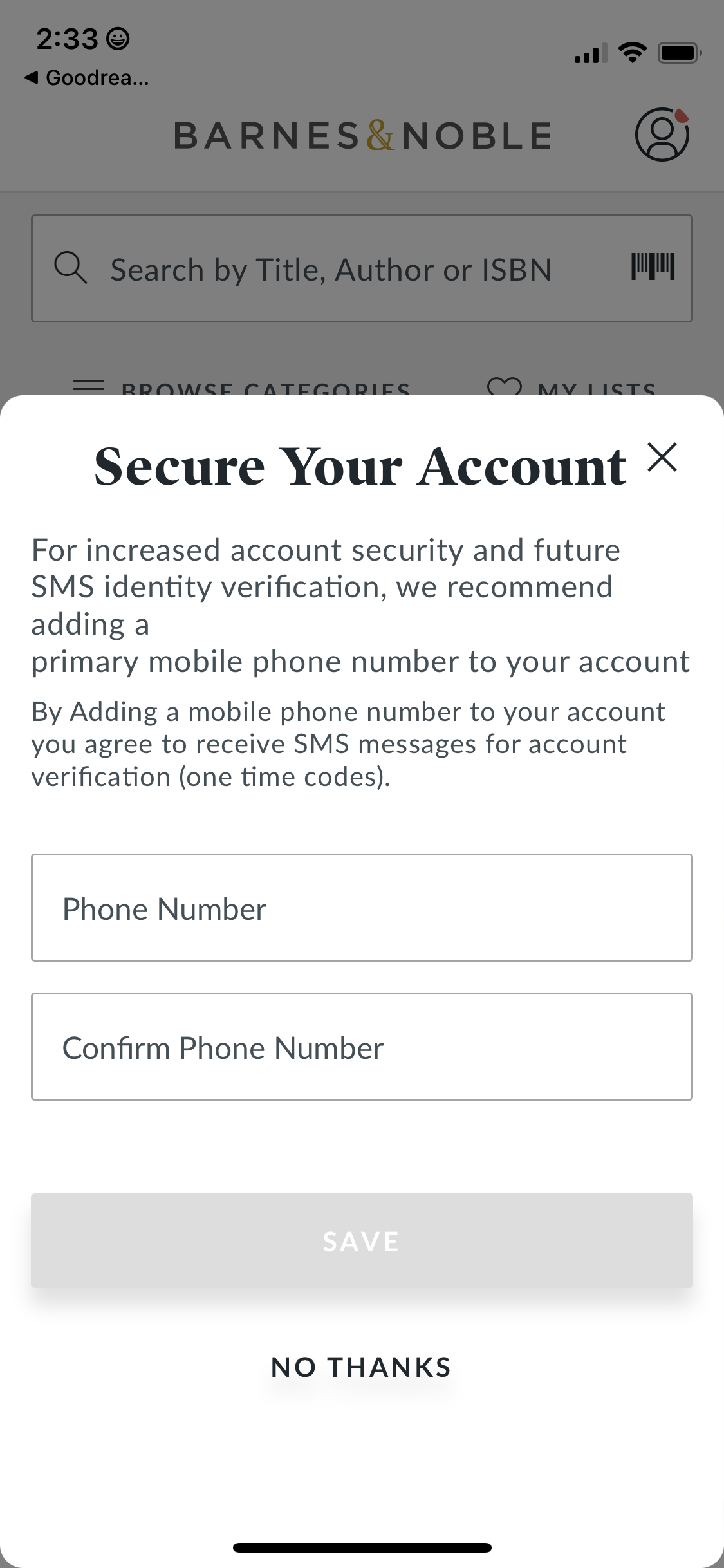 barnes app screenshot 147