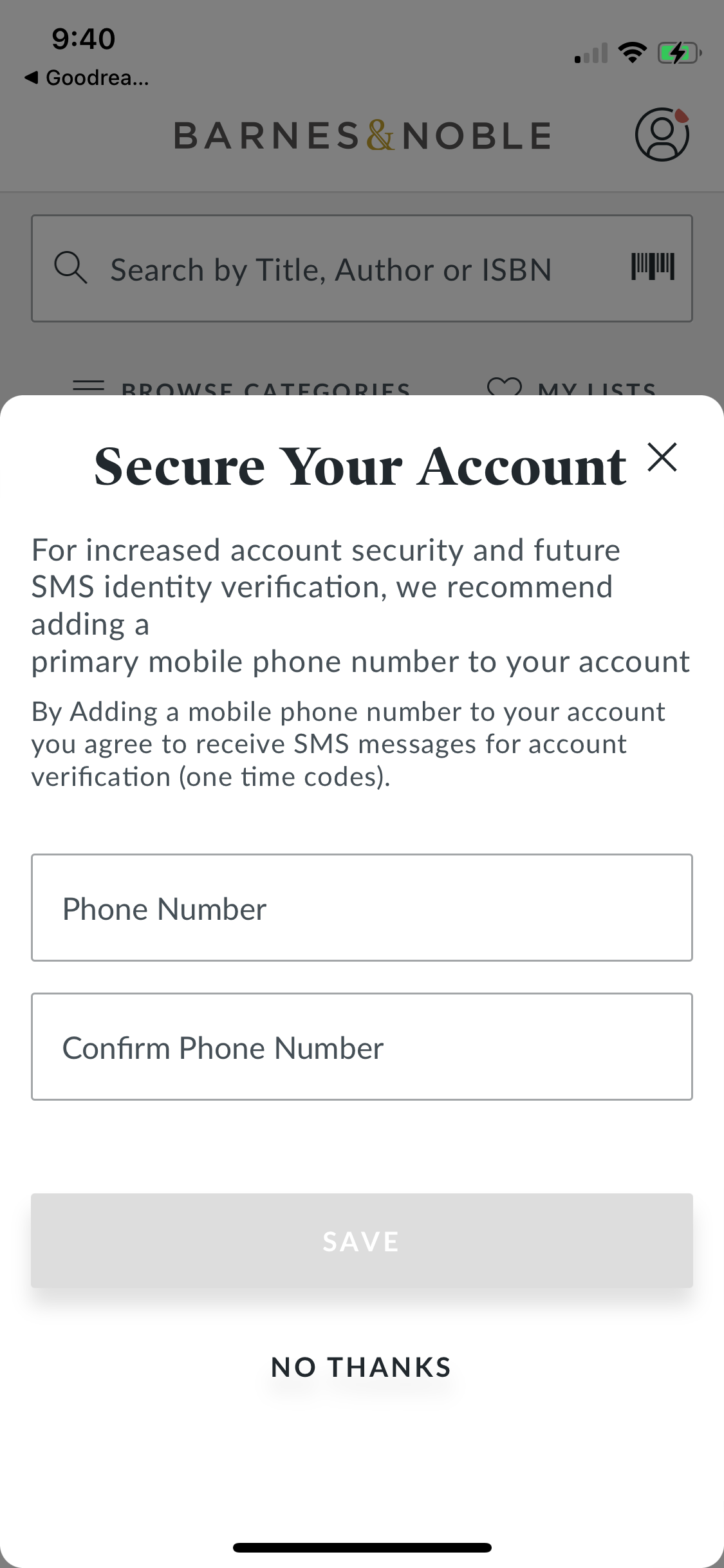 barnes app screenshot 137