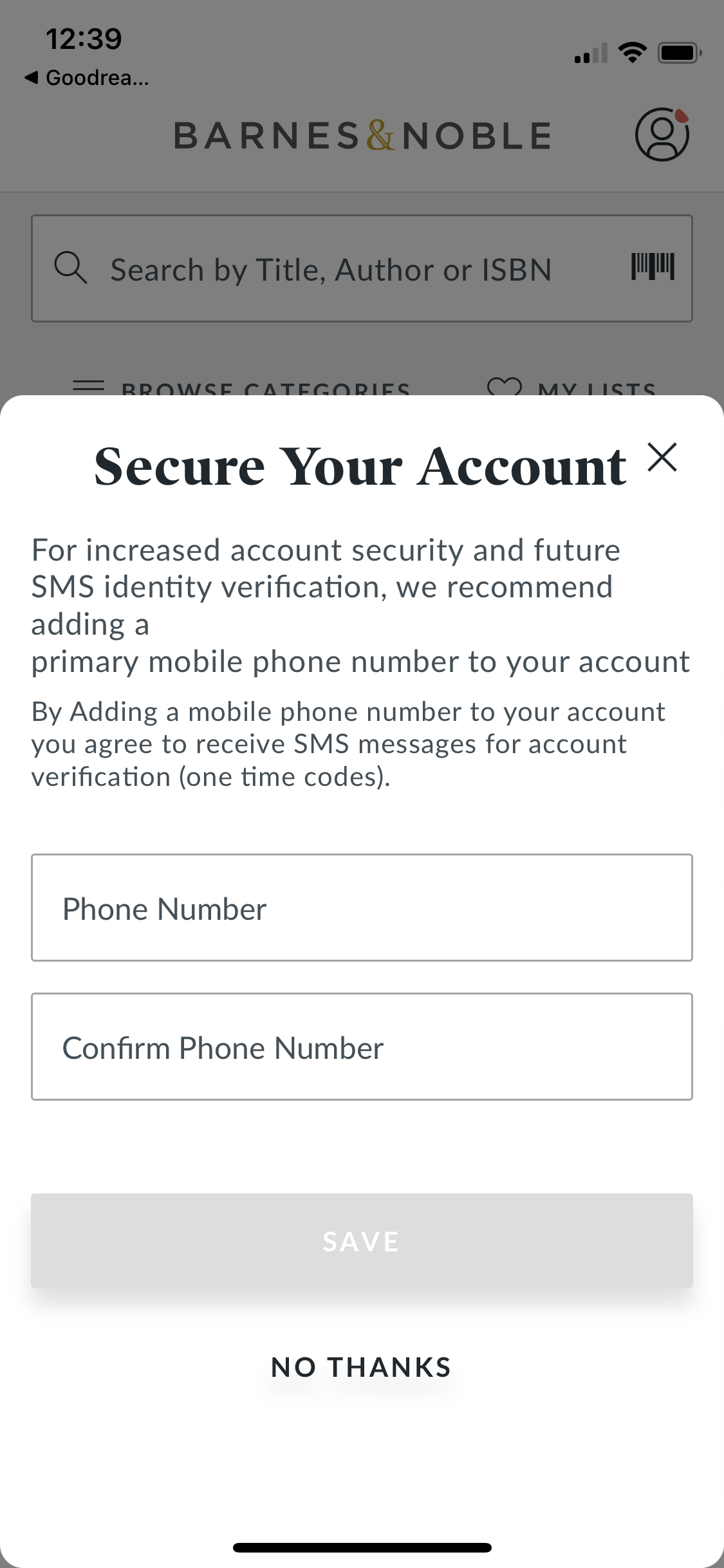 barnes app screenshot 135