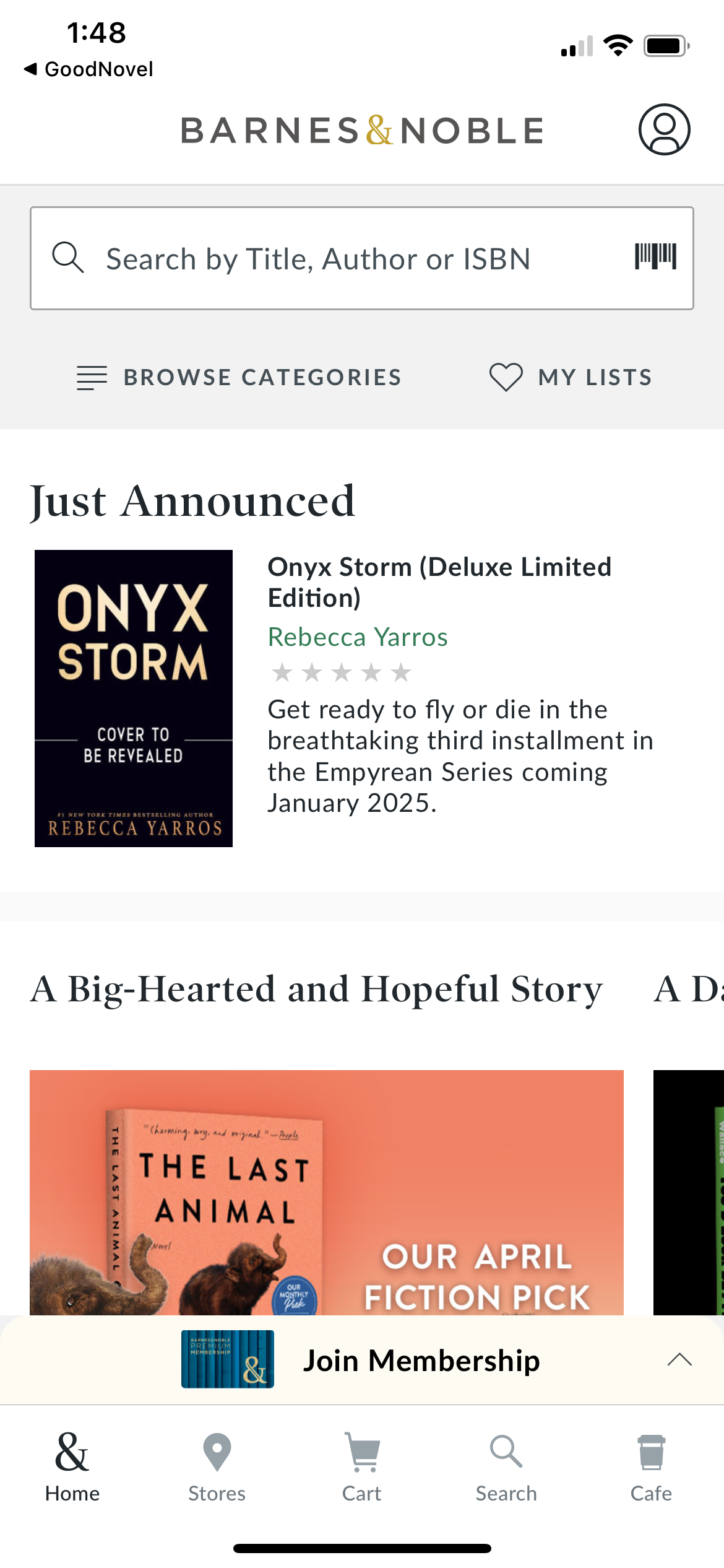 barnes app screenshot 102