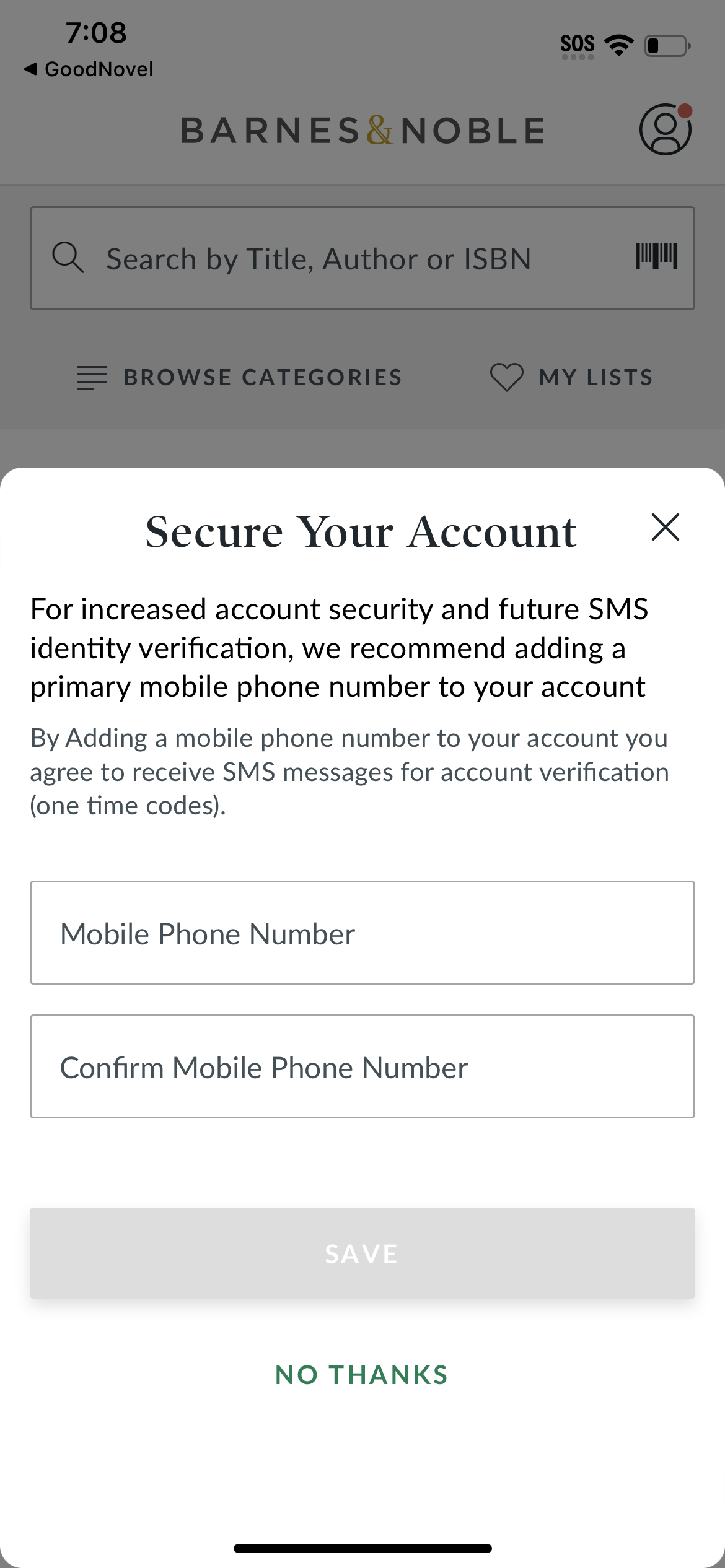 barnes app screenshot 82