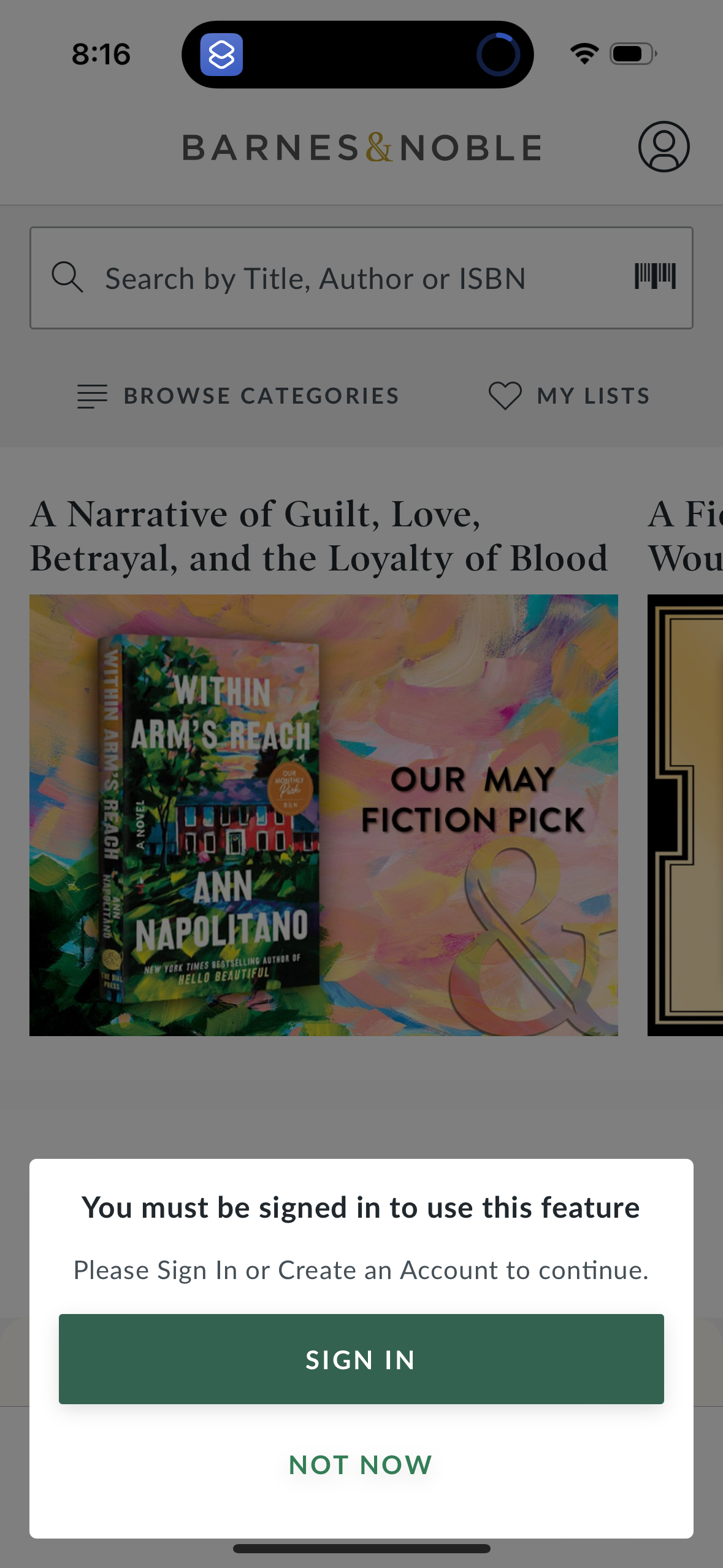 barnes app screenshot 81