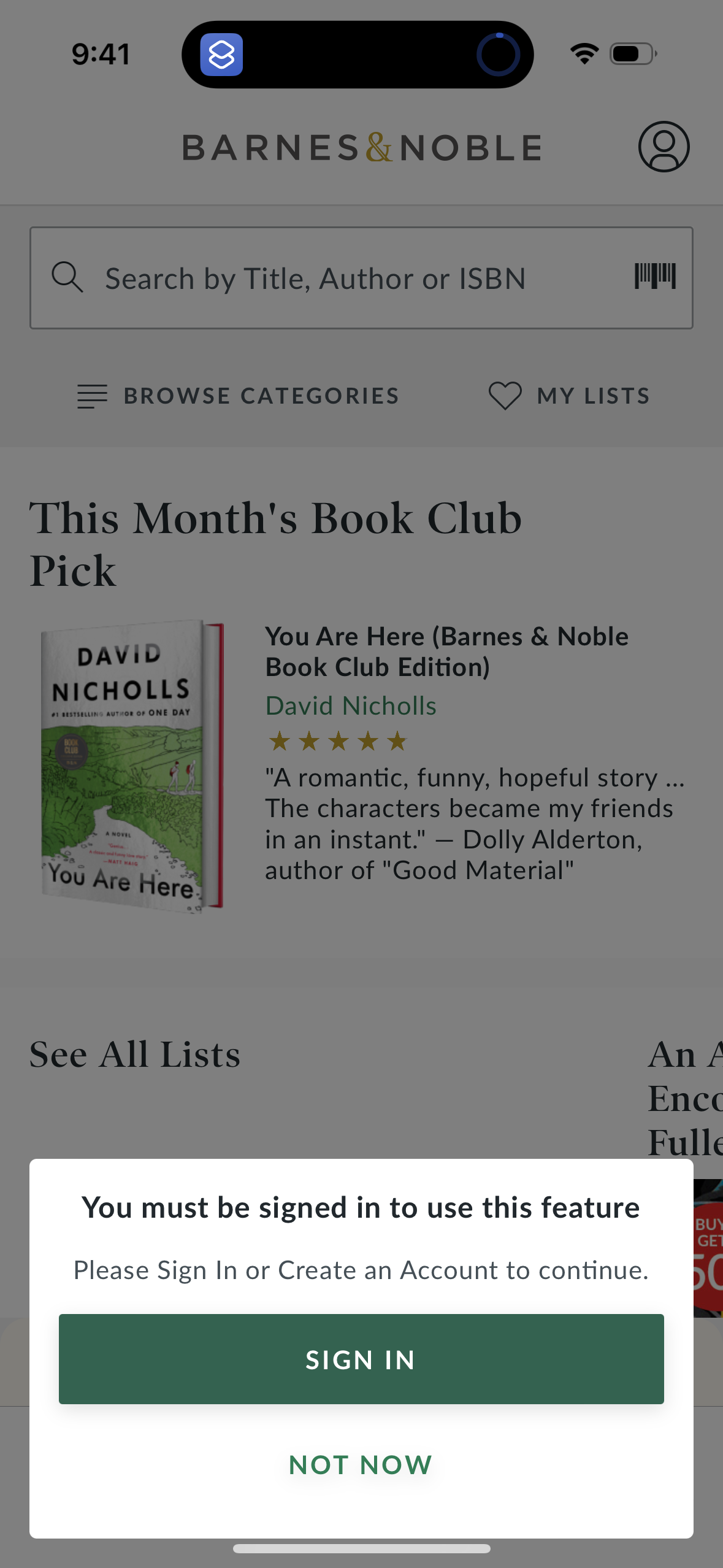 barnes app screenshot 79