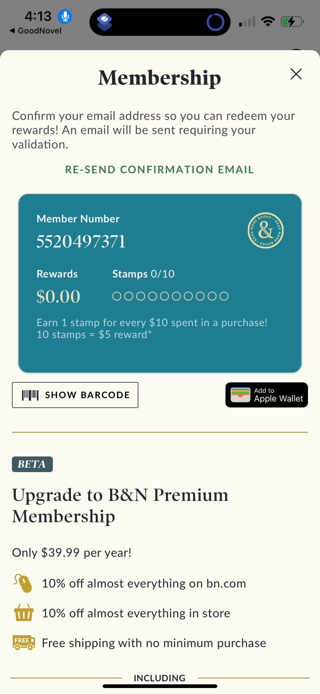 barnes app screenshot 174