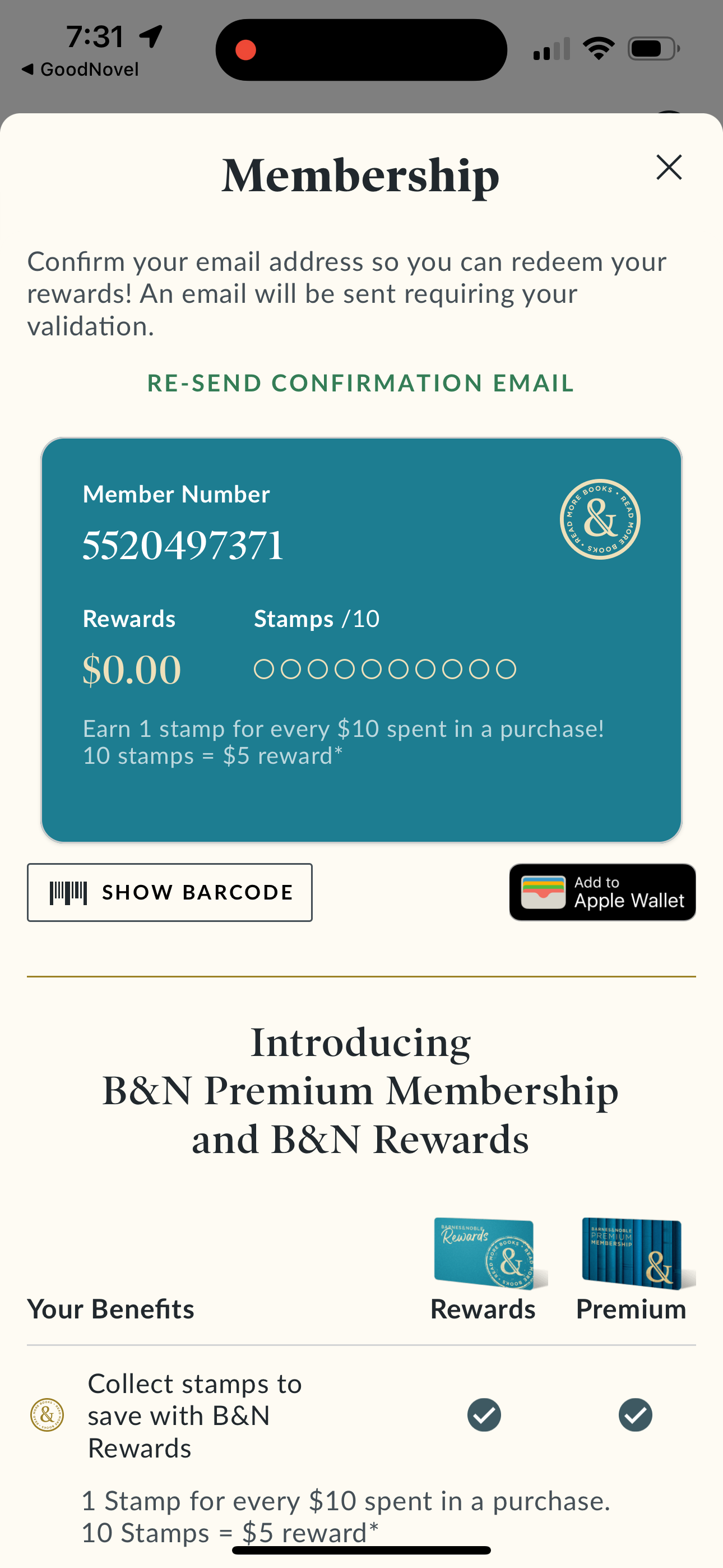 barnes app screenshot 168